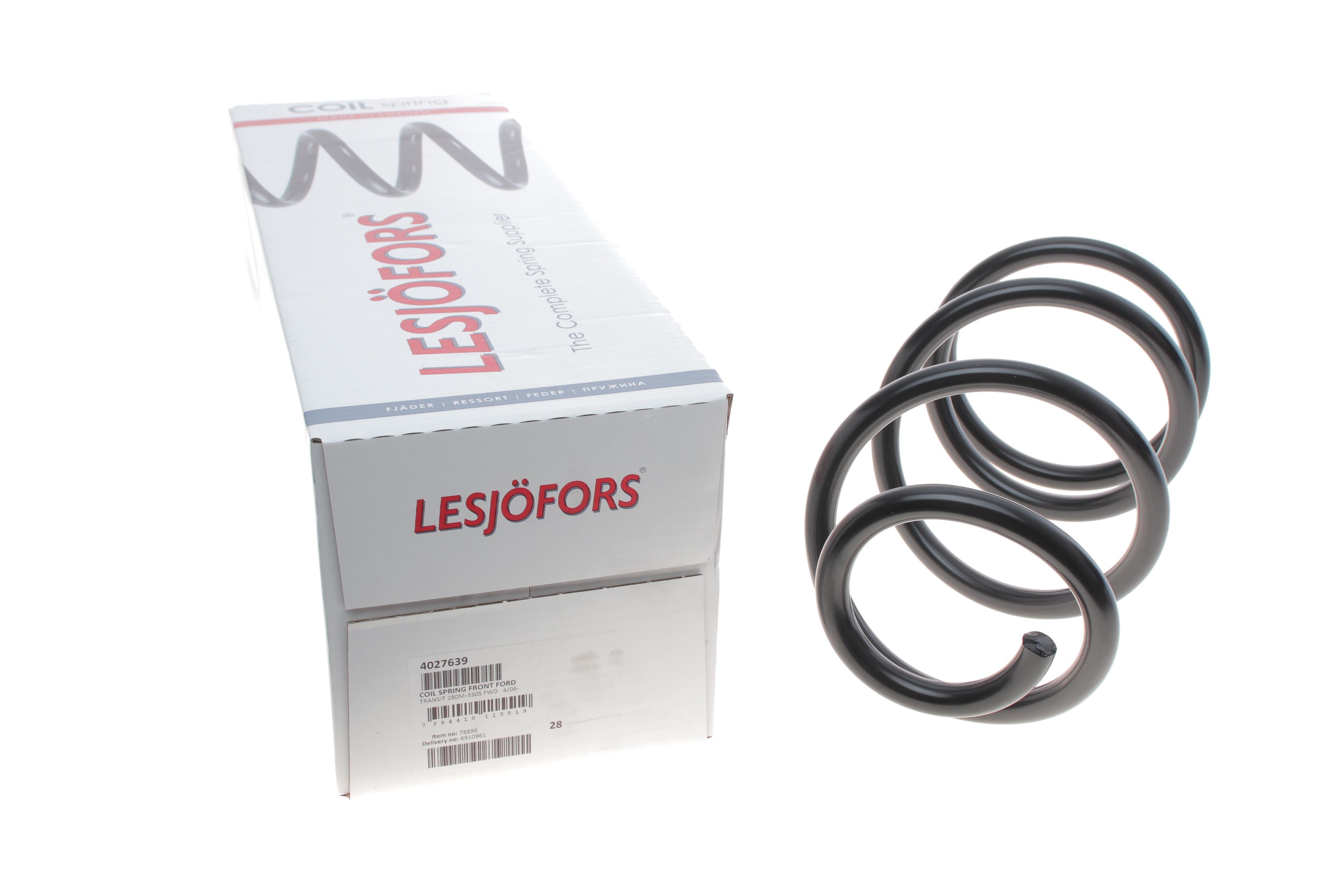 Пружина (передня) Ford Transit 2.2TDCi 06-14 (з борт.пл/фургон/автоб)(осн:280M, 300L, 300M, 300S, 33