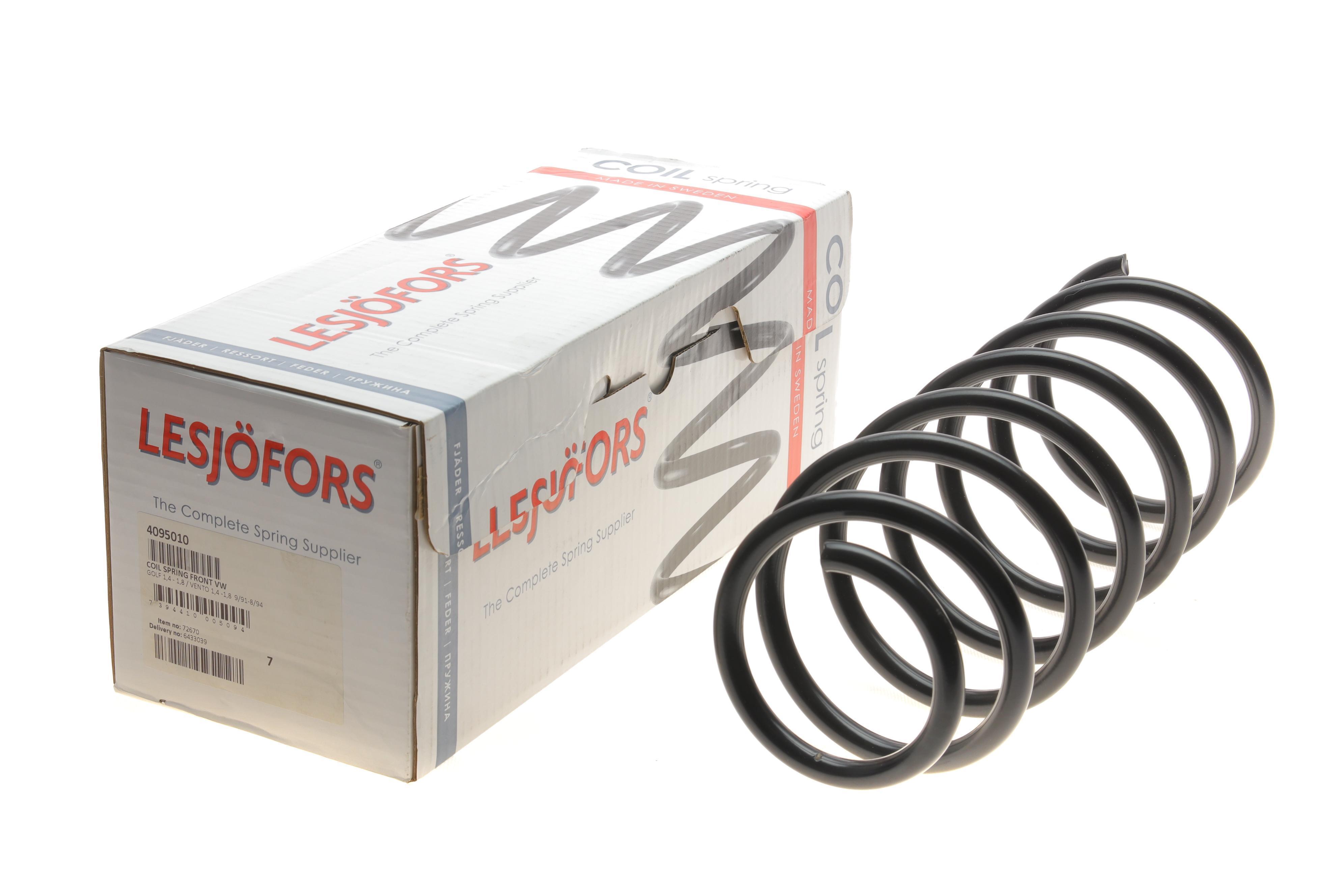 Пружина (передня) VW Golf III/Vento 1.4/1.6/1.8 91-94 (нах.зад.частина/універсал/фургон/седан)