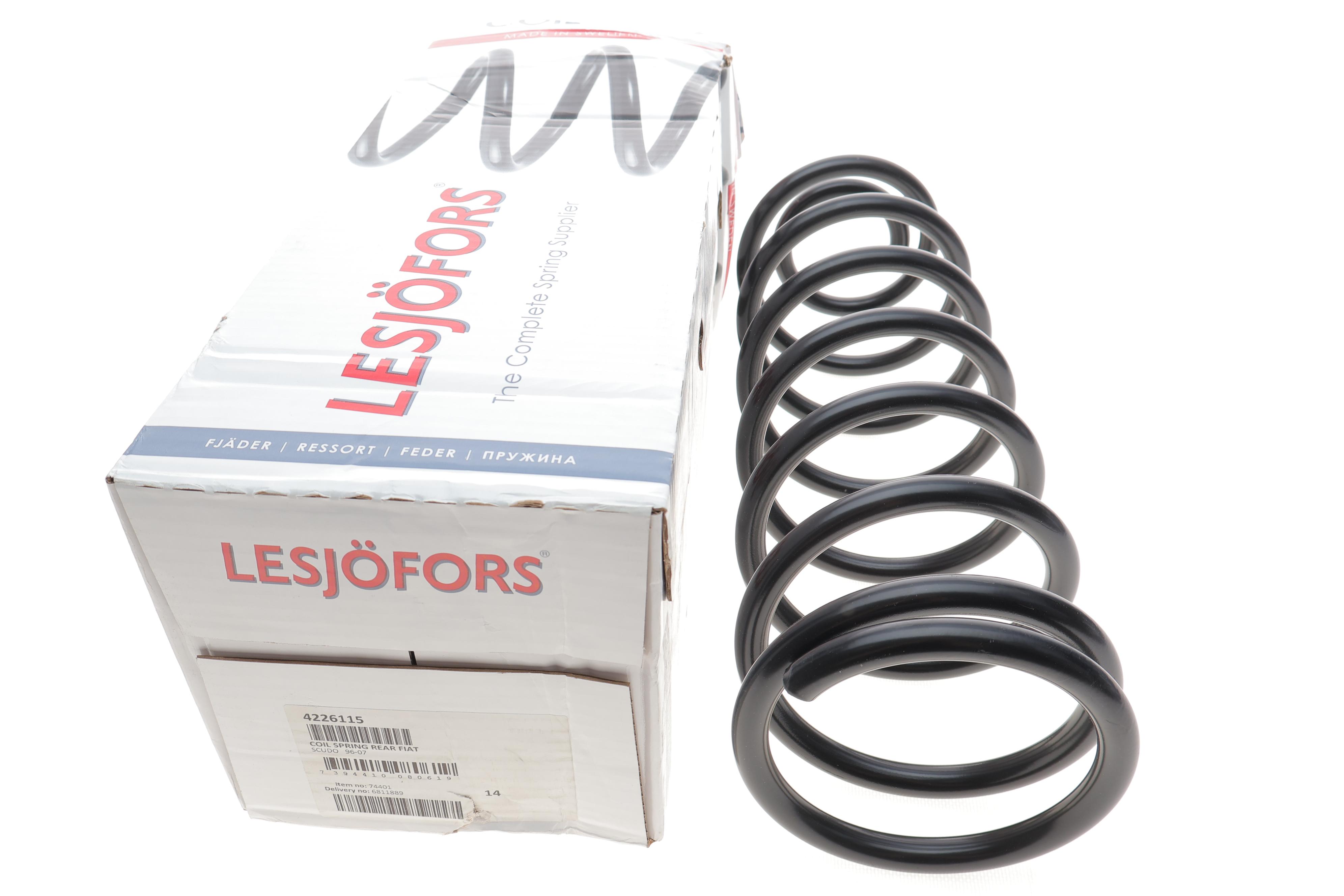 Пружина (задня) Fiat Scudo 1.6/1.9D/TD/2.0JTD 96-06 (універсал/фургон/з борт.платф.) (417mm)