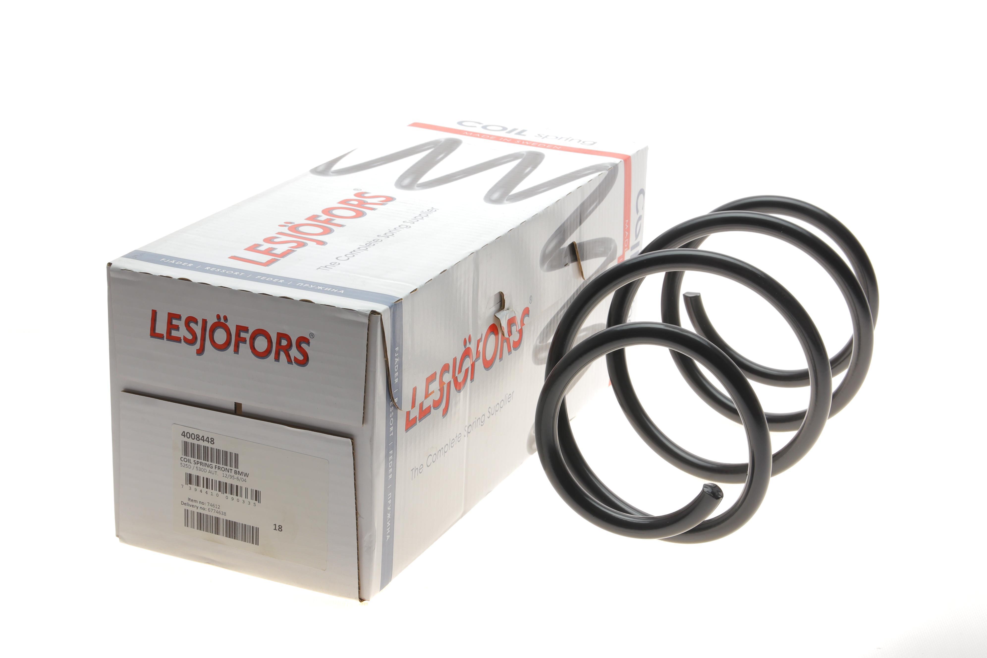 Пружина (передня) BMW 5 (E39) 525d/530d 98-04 АКПП (седан/універсал) (без М-техніки)