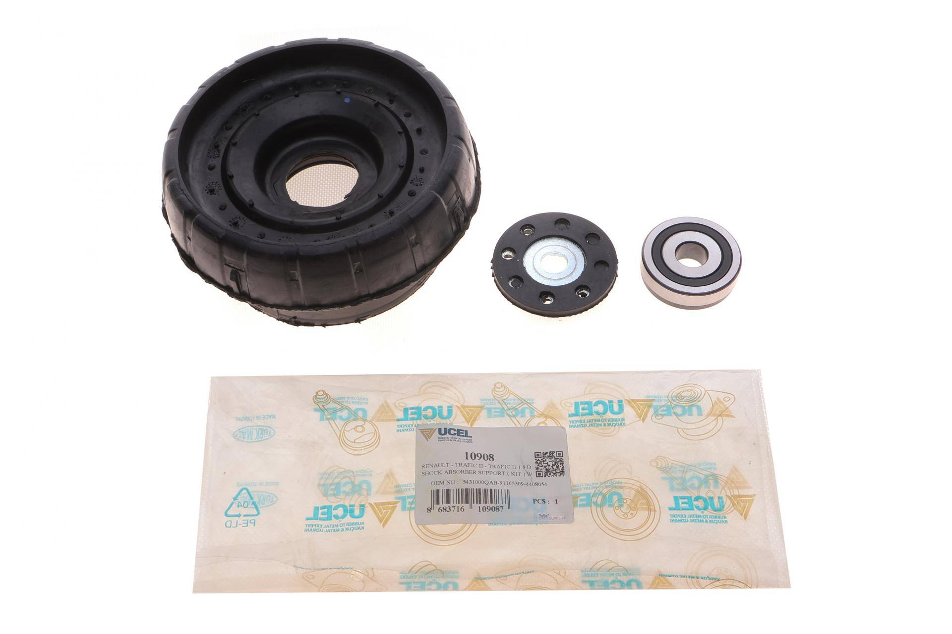 Подушка амортизатора (переднього) + підшипник Renault Trafic 01-