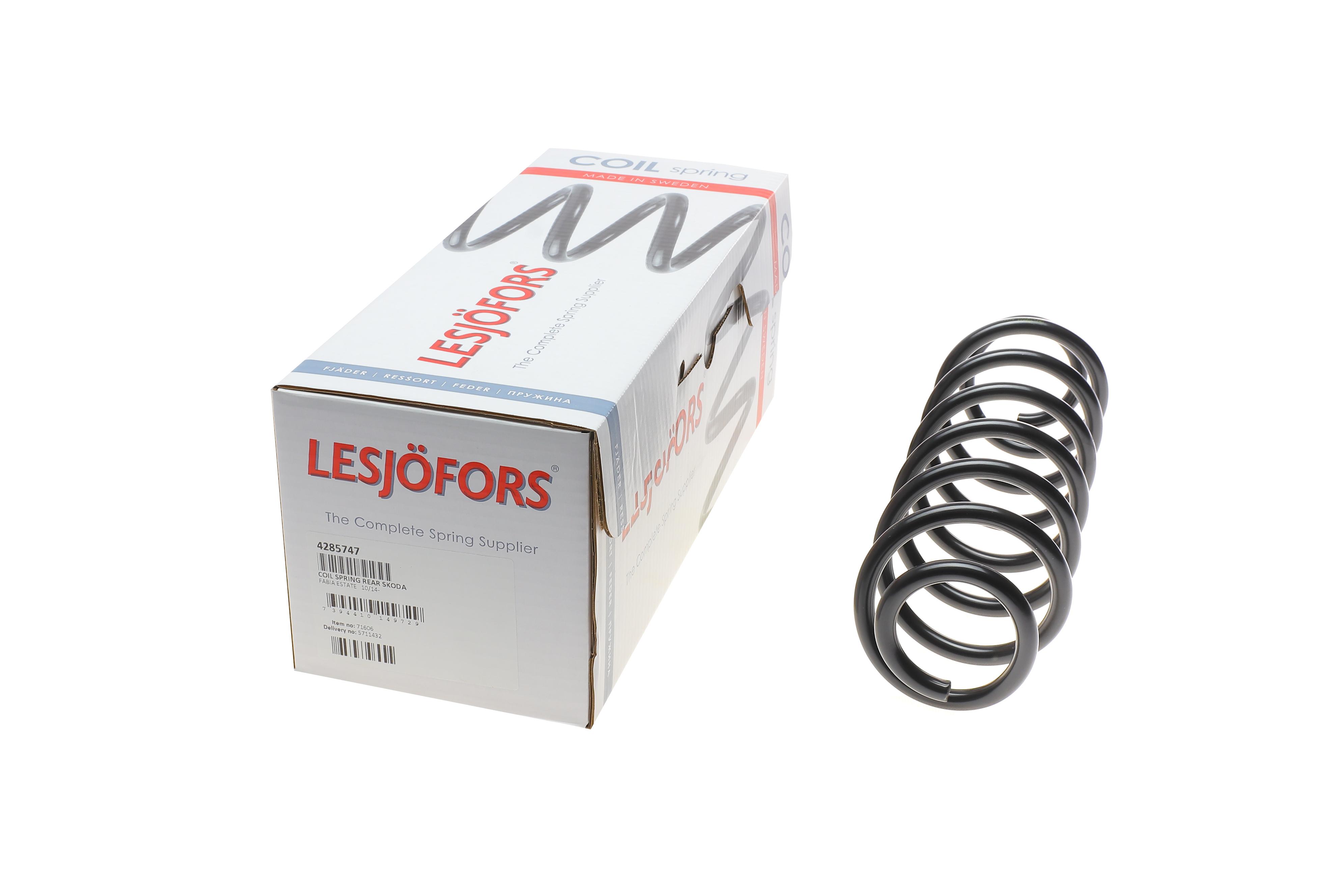 Пружина (задня) Skoda Fabia III 1.0/1.0-1.2TSI/1.4TDI 14- (універсал/со стандарт.ход.ч.)