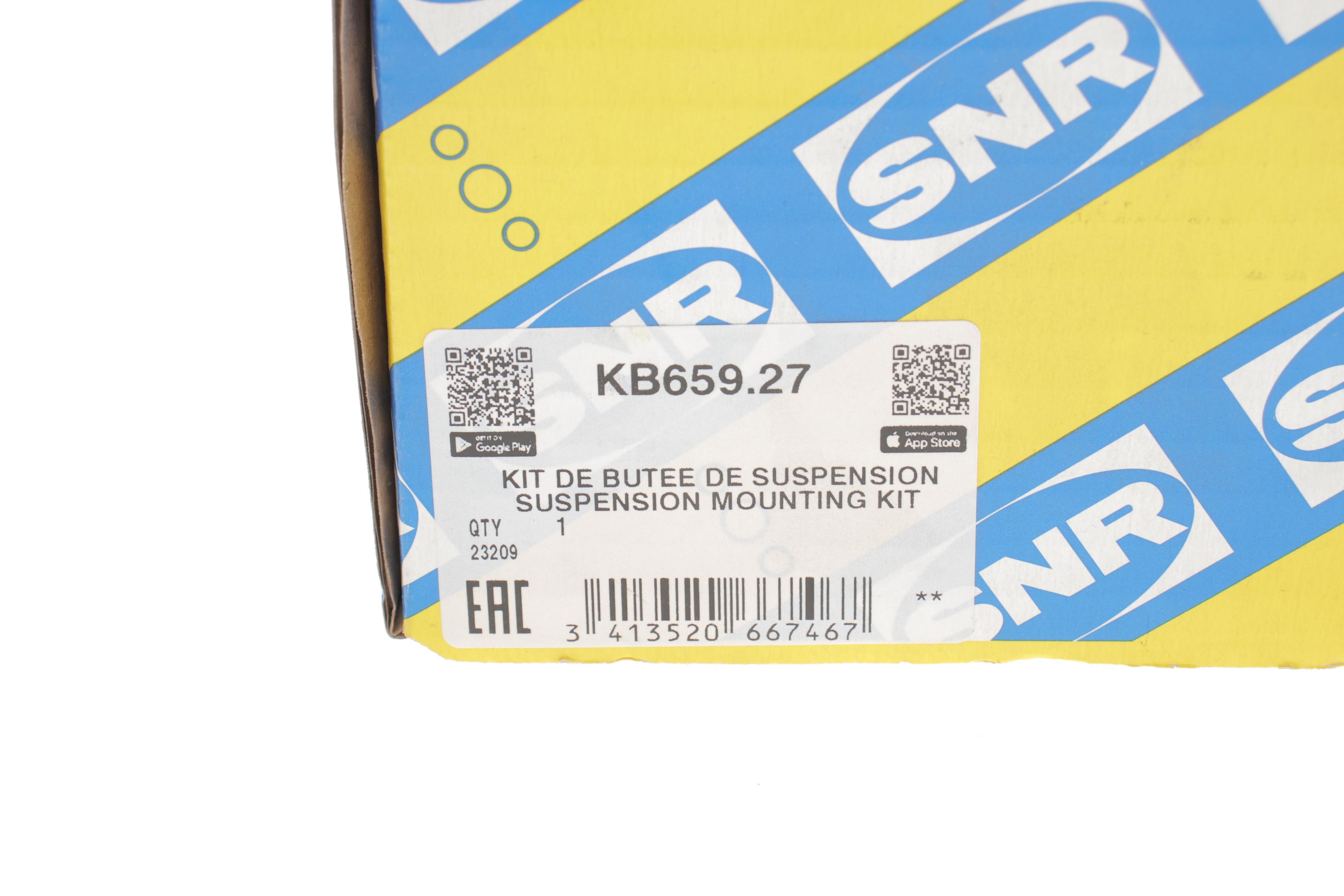 Подушка амортизатора (переднього) + підшипник Fiat Ducato 06- (R)