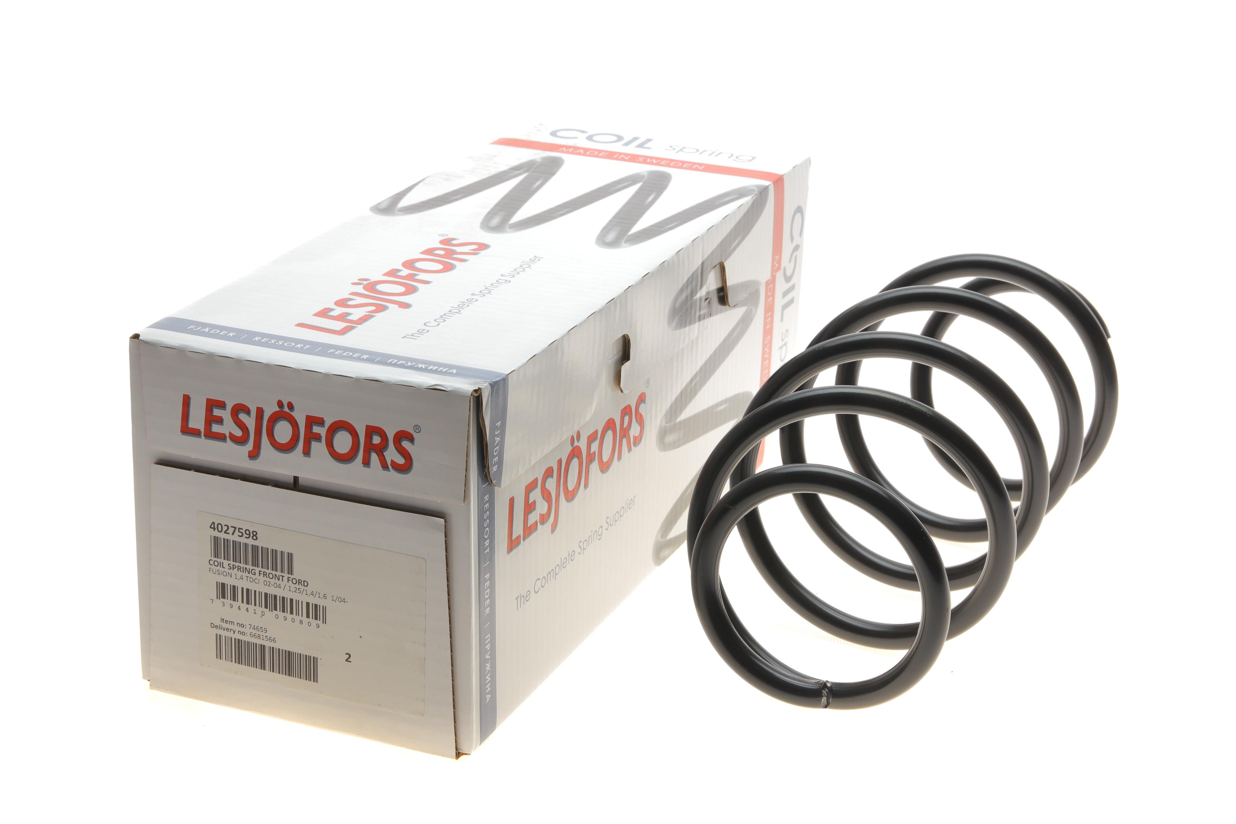 Пружина (передня) Ford Fusion 1.25/1.4/1.4TDCi/1.6 02-12 (універсал)