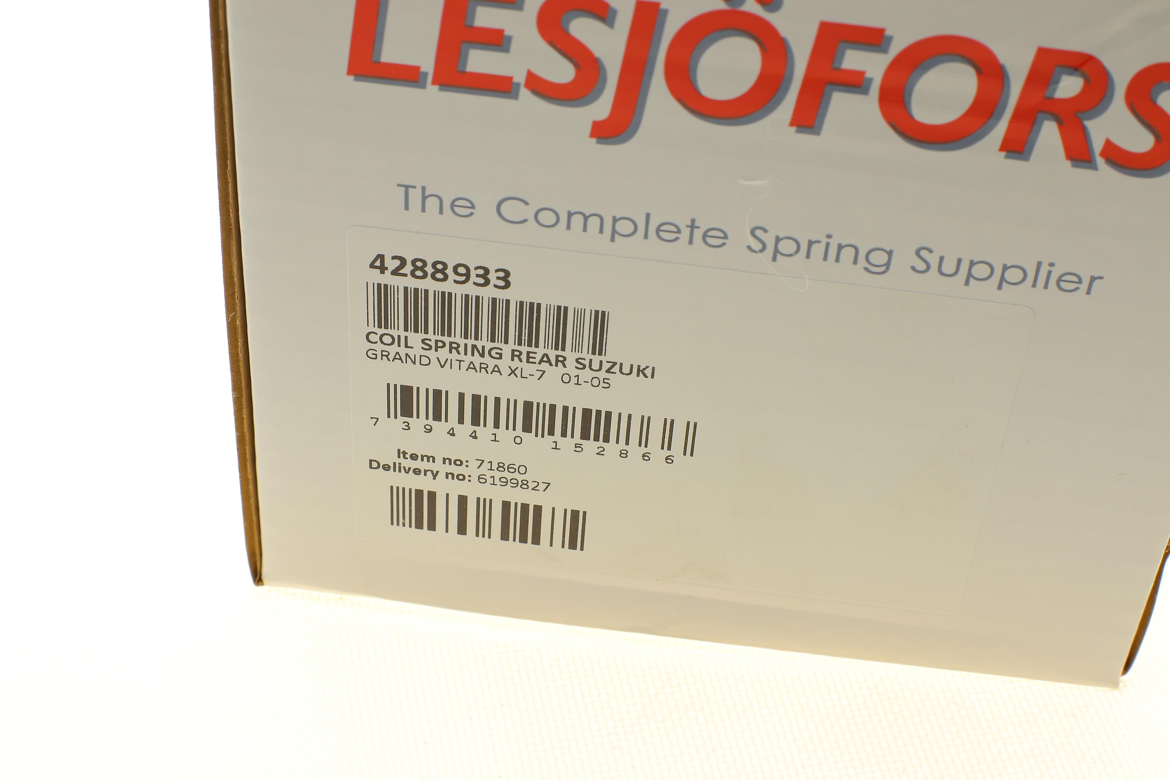 Пружина (задня) Suzuki Grand Vitara 2.0HDI/2.7 4x4 01-05 (всюдихід закритий) (осн.XL-7)