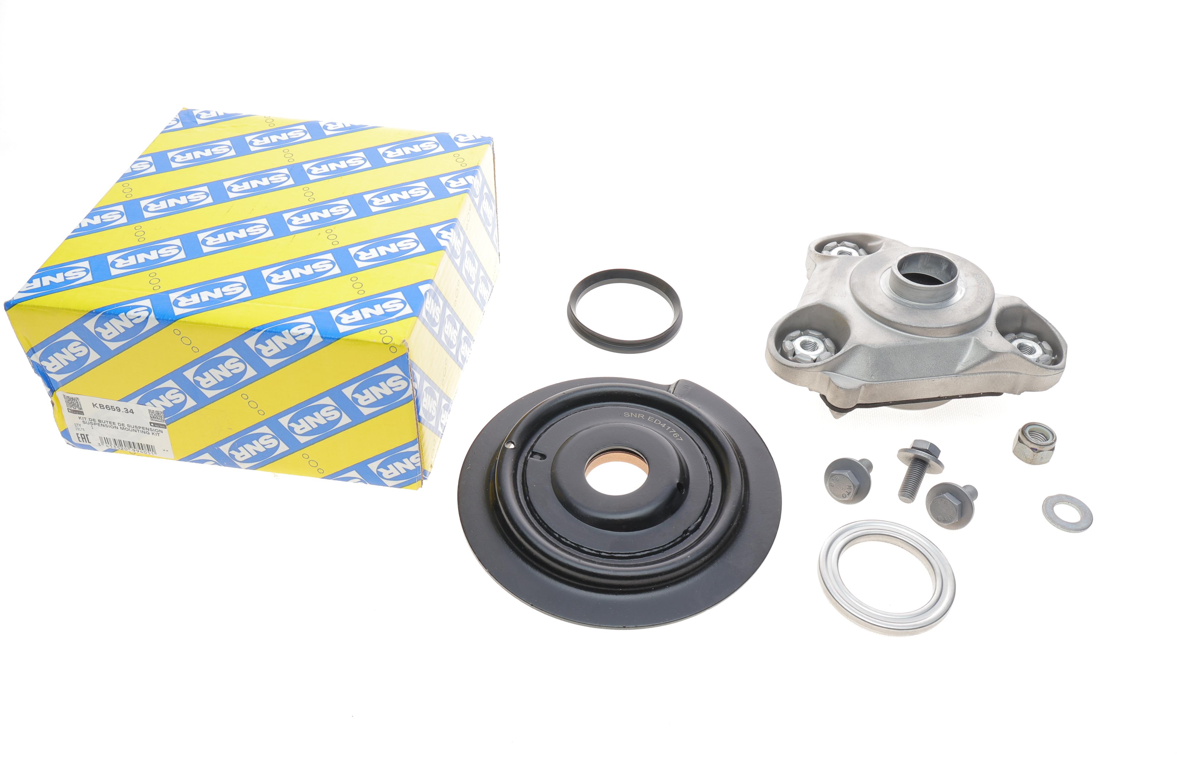 Подушка амортизатора (переднього) + підшипник Citroen Jumper/Fiat Ducato/Peugeot Boxer (L) +тарілка