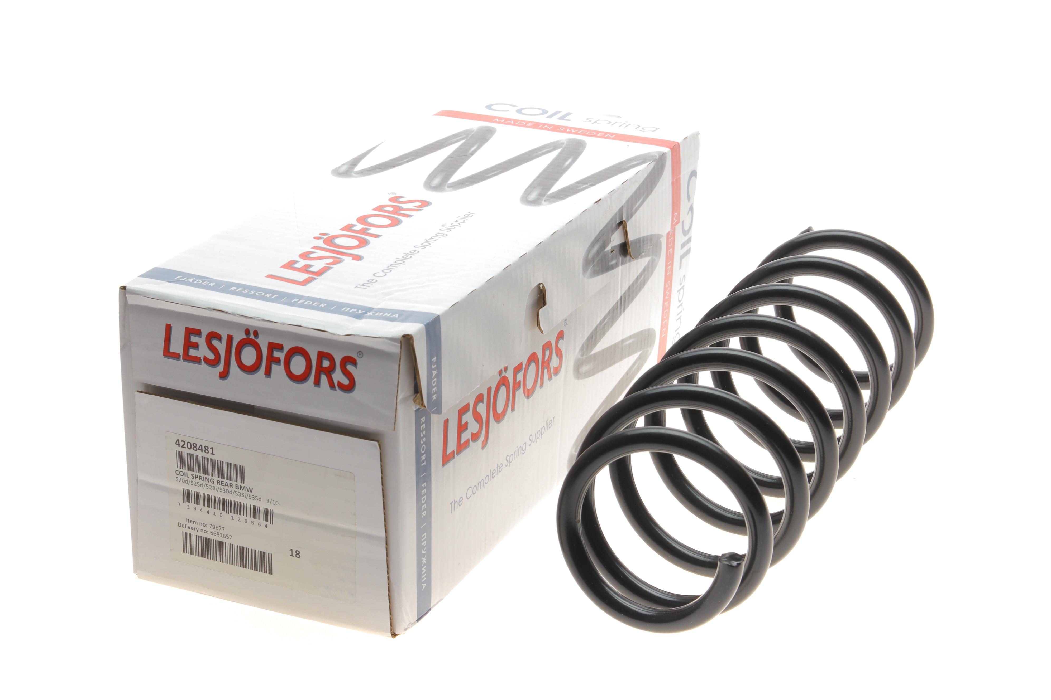 Пружина (задня) BMW 5 (F10) 520d/525d/528i/530d/535d/535i 10-16 (седан) (без М-тех)