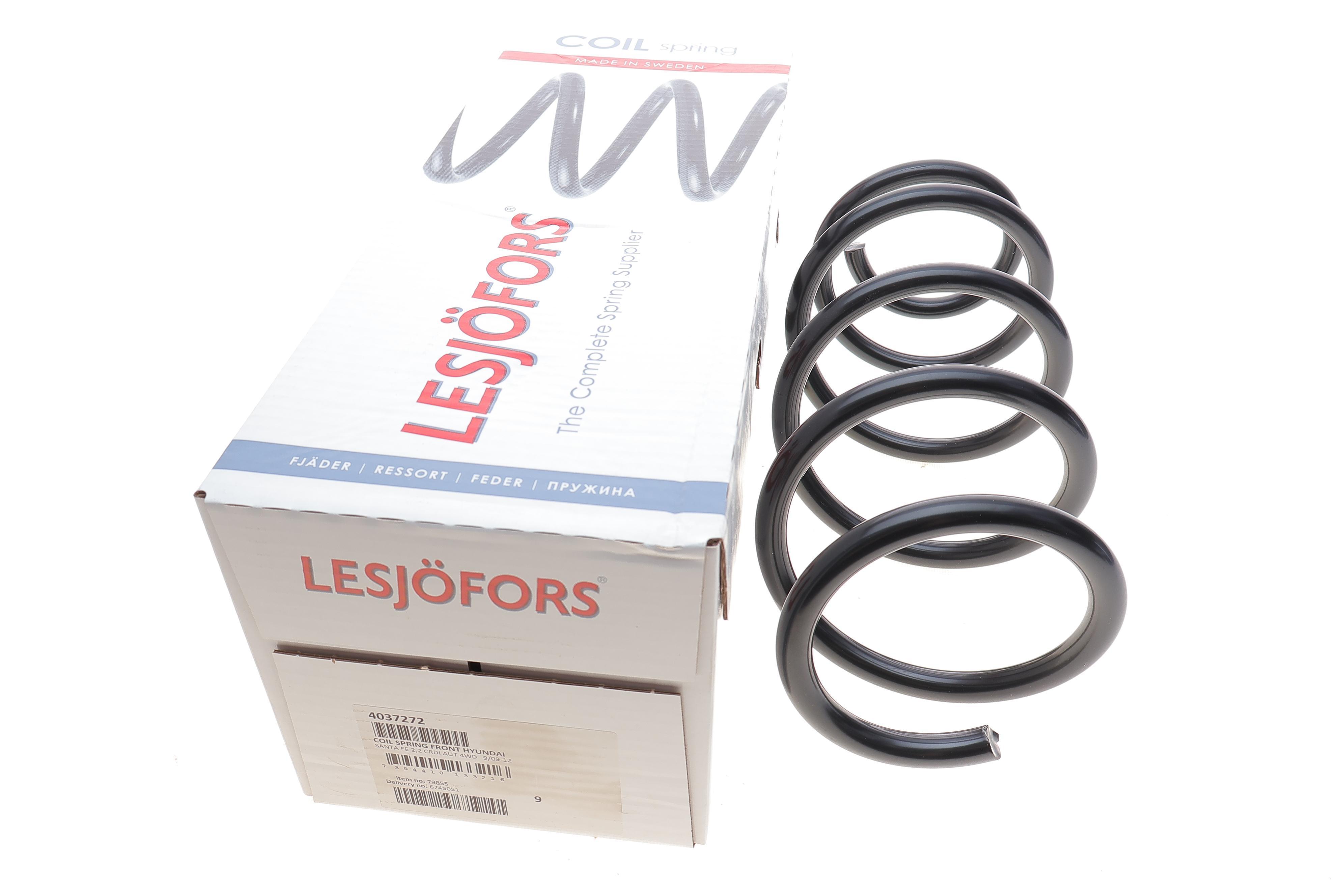 Пружина (передня) Hyundai Santa Fe II 2.2CRDi 4x4 АКПП 09-12 (позашляховик)