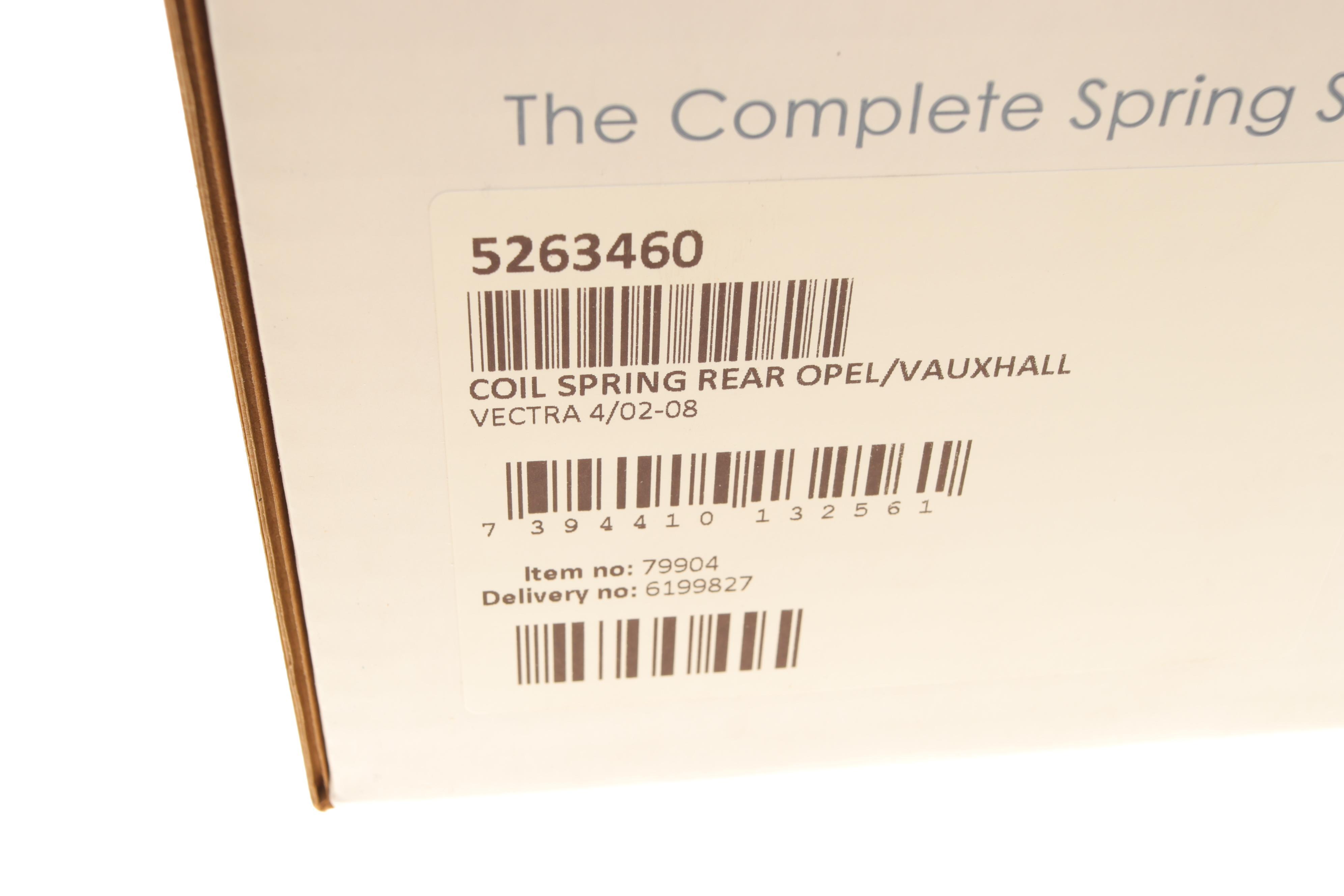 Пружина (задня) Opel Vectra C 1.6-2.2/16V/1.9CDTI/2.0-2.2DTI/3.2 02-08 (седан/накл.з.ч) (с непост.d)