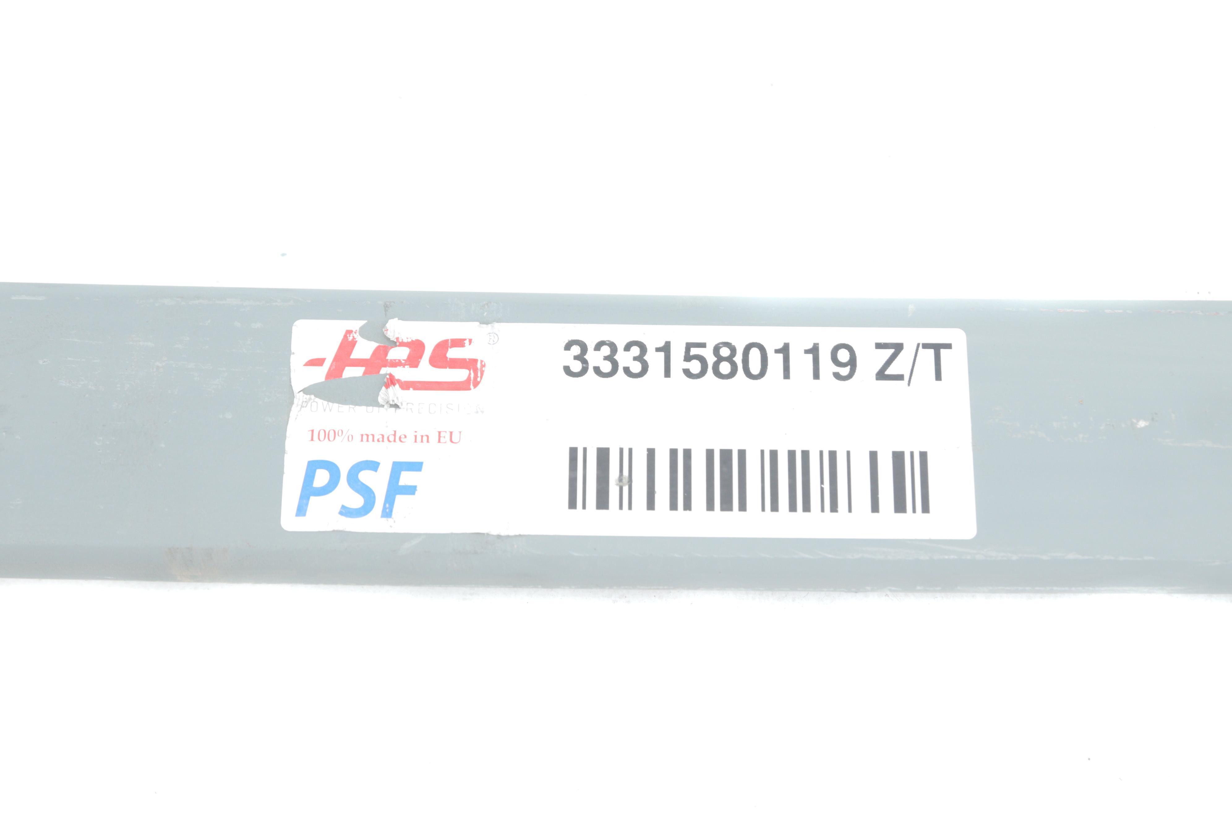 Ресора задня корінна DB 609 (посил.) (з втулками), (70/790/790) 14мм