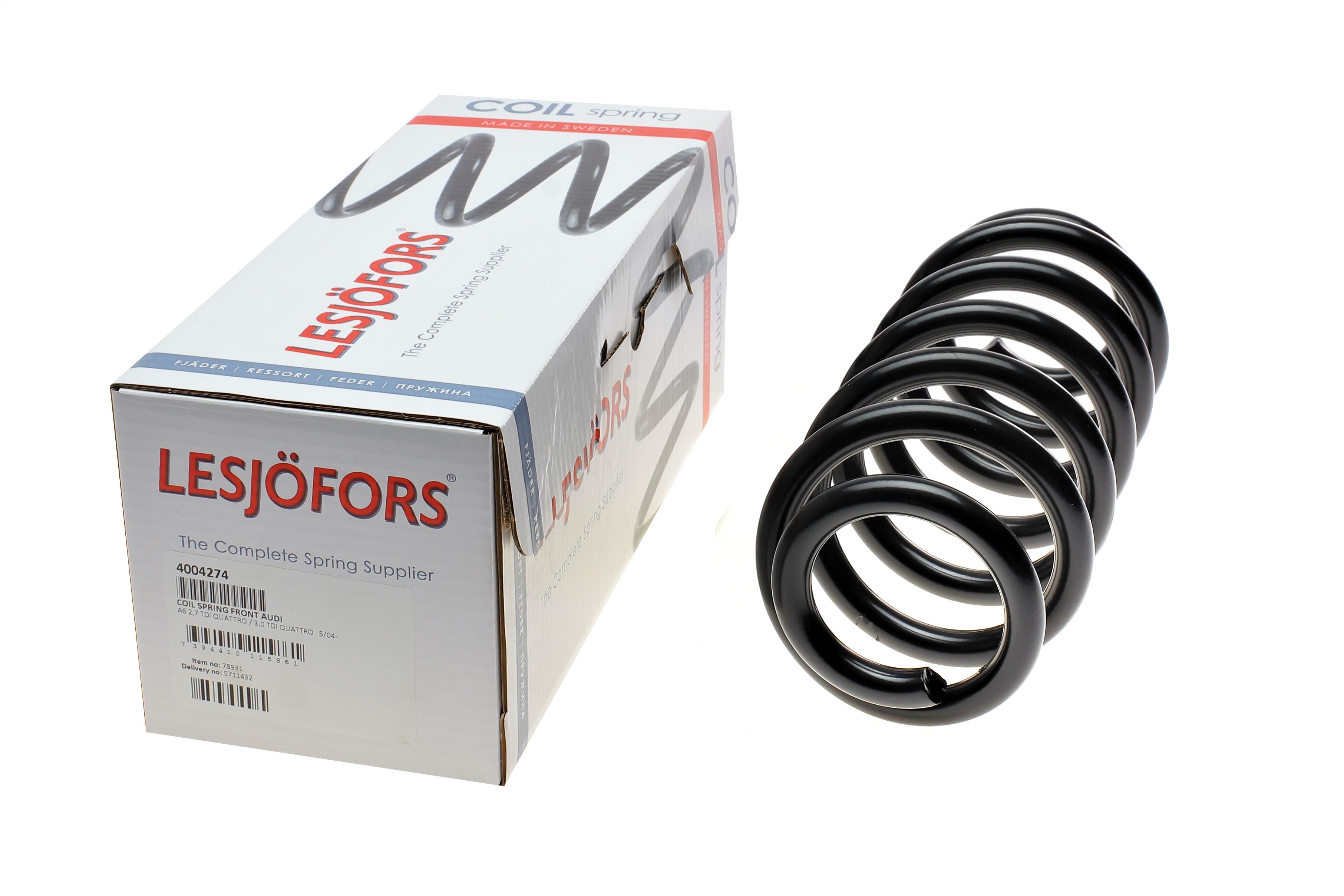 Пружина (передня) Audi A6 2.7-3.0TDI quattro 04-11 (седан/унив.) (без спорт.ход.ч)