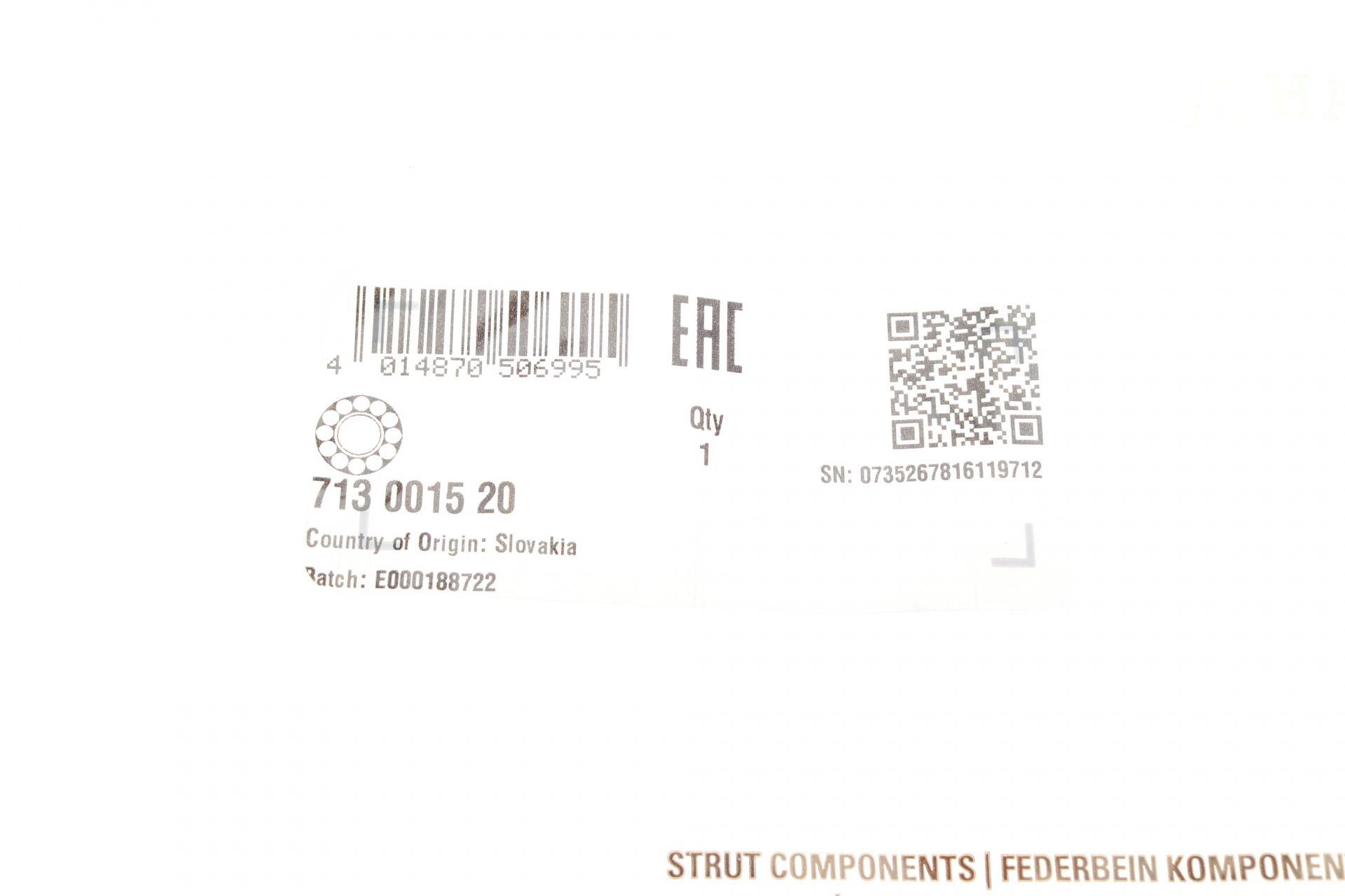 Підшипник амортизатора опорний MB Vito (W638) 96-03