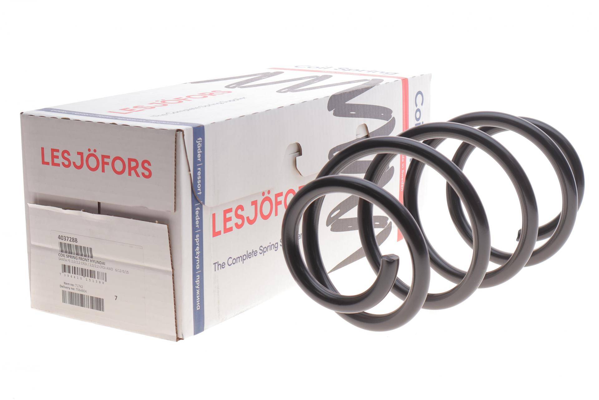 Пружина (передня) Hyundai Santa Fe III 2.0-2.2CRDi/2.0-2.2CRDi 4WD 12-15 (SUV)