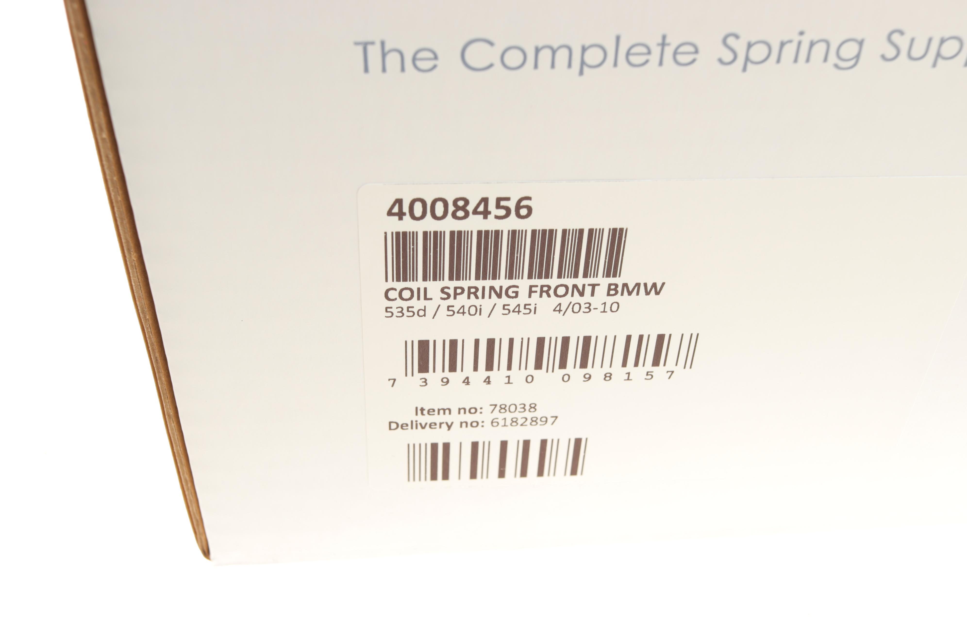 Пружина (передня) BMW 5 (E60/E61) 535i/535d/540i/545i 04-10 (седан/універсал) (без М-техніки)