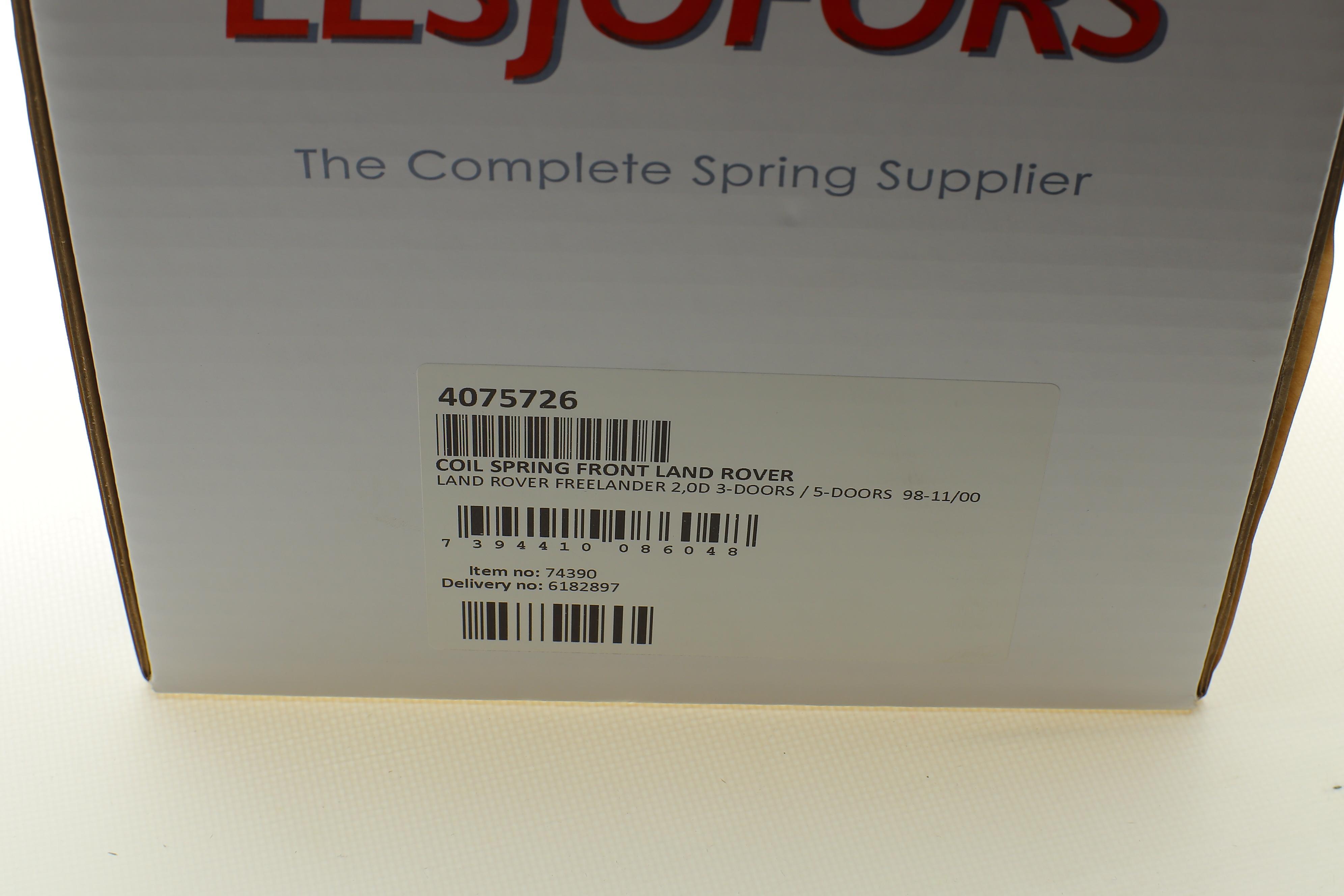 Пружина (передня) Land Rover Freelander 2.0DI/TD4 4x4 98-00 (всюдихід закритий/відкритий)