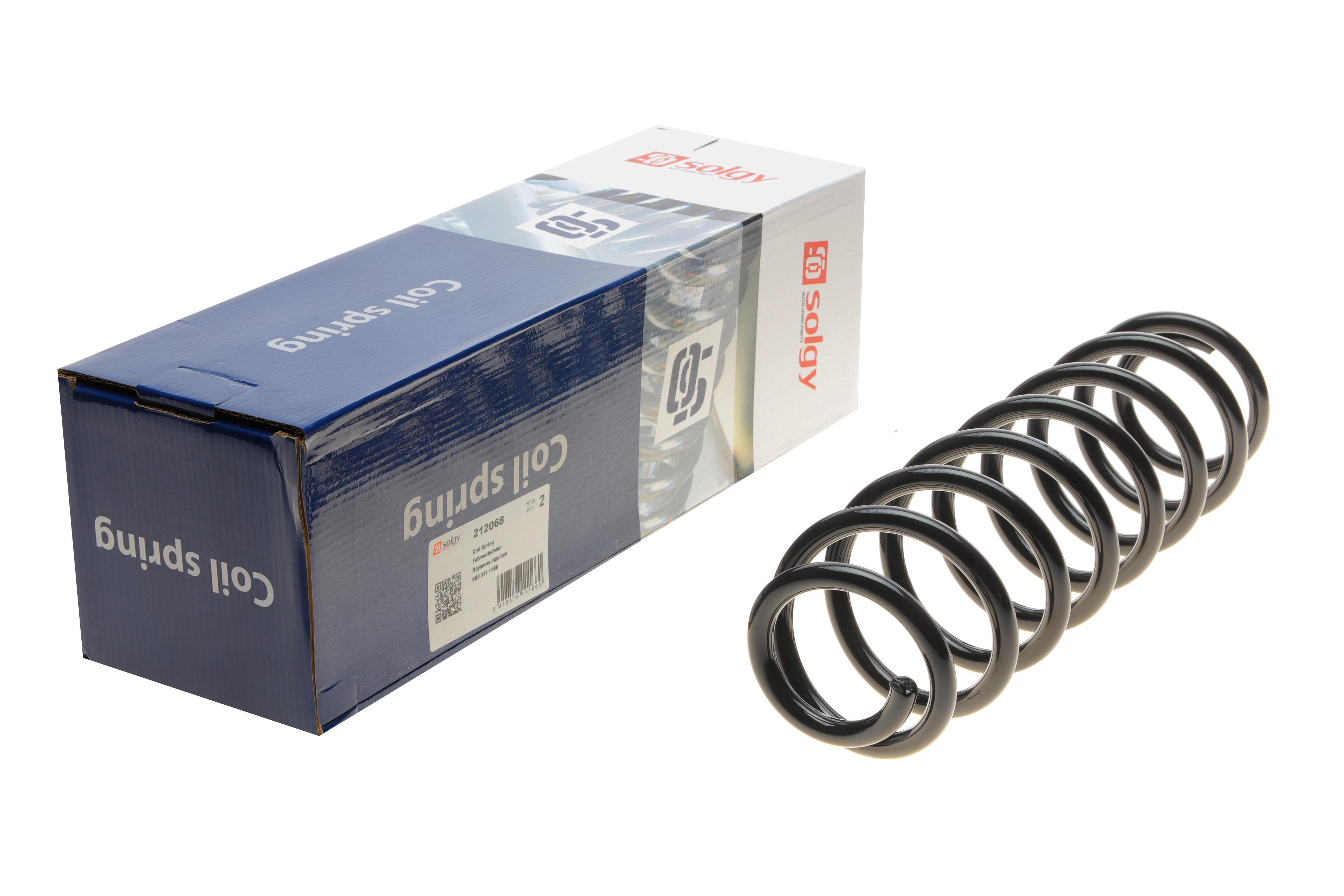 Пружина (задня) Skoda Fabia I/II Combi 1.2-2.0/1.4-1.9TDI/1.2TSI/1.9SDI 00-14 (універсал)