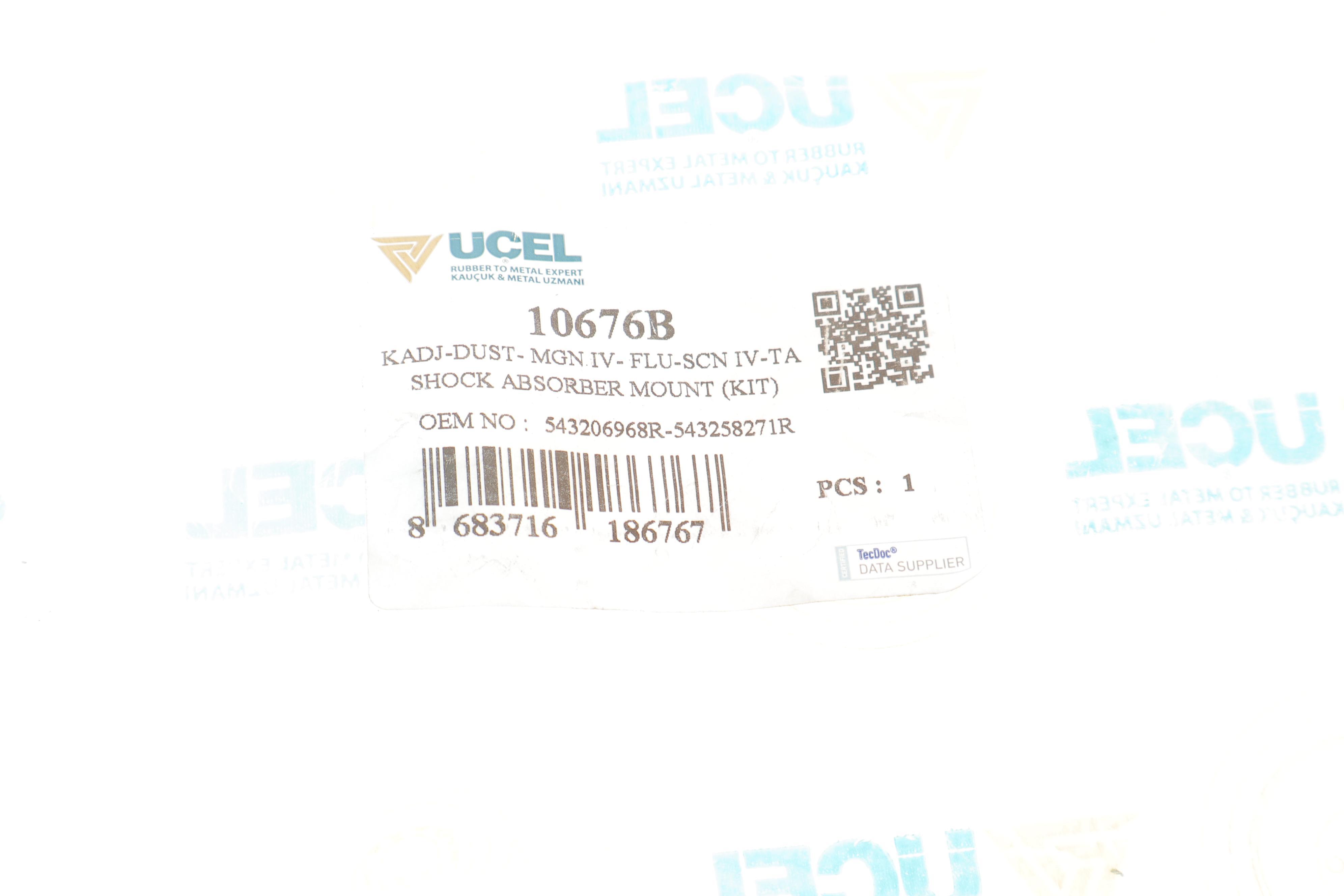 Подушка амортизатора (переднього) + підшипник Renault Megane IV/Scenic 15-