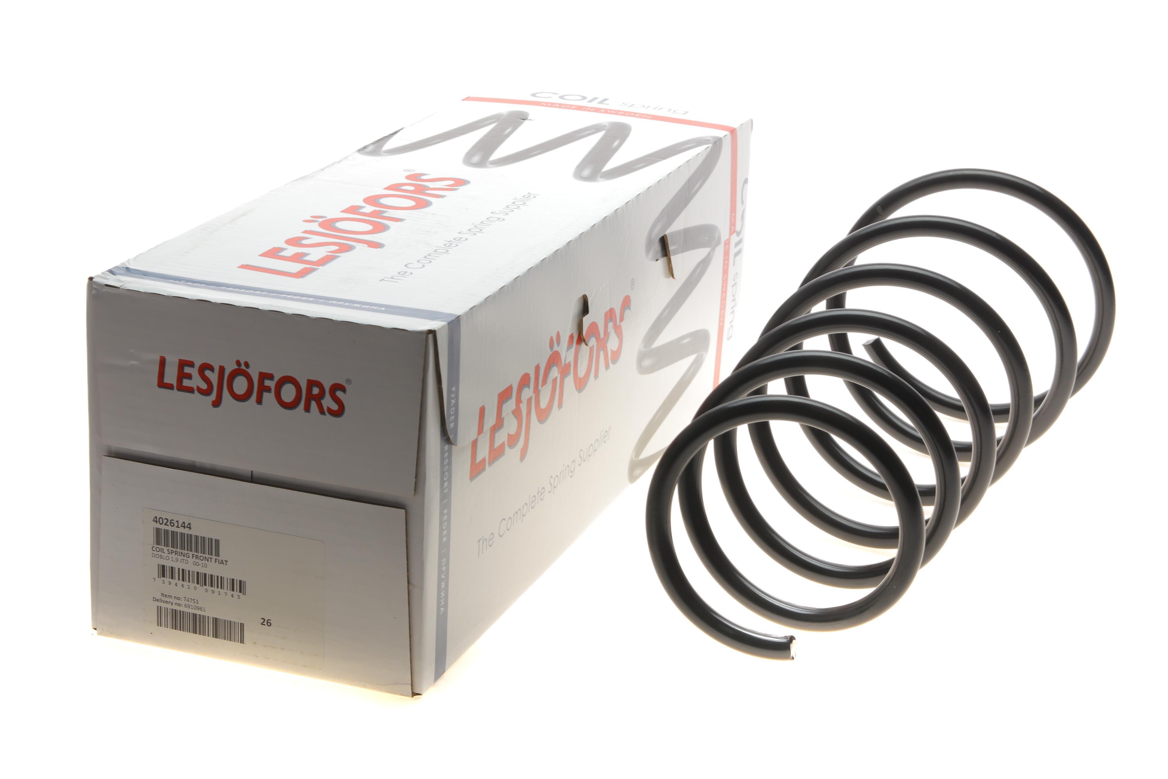 Пружина (передня) Fiat Doblo 1.3D Multijet/1.9D Multijet/1.9JTD 01- (вен)