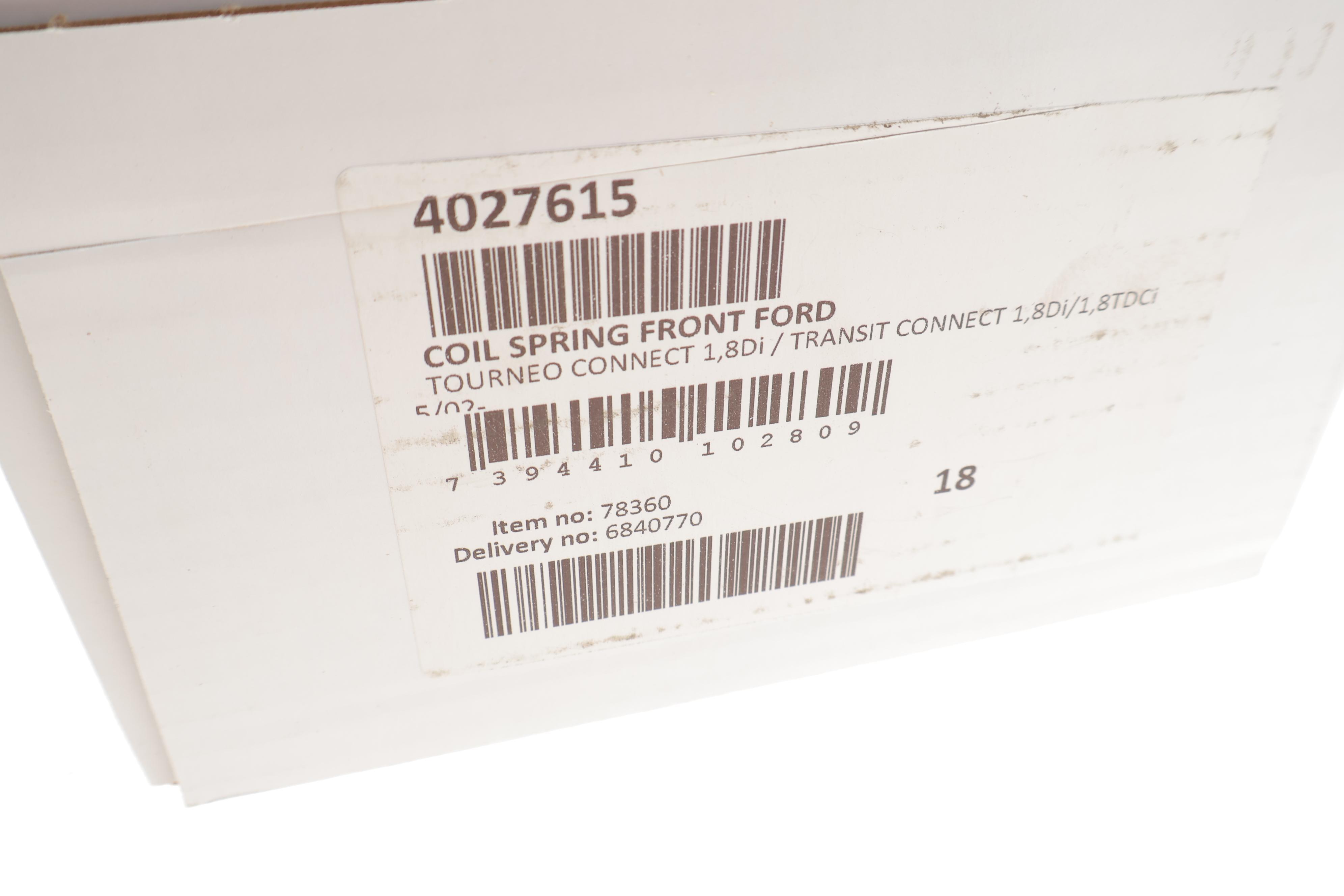 Пружина (передня) Ford Transit Connect 1.8TDCi/TDDi/DI 02-13 (кор.база) (осн:SWB, C200S/S210S/C200S)