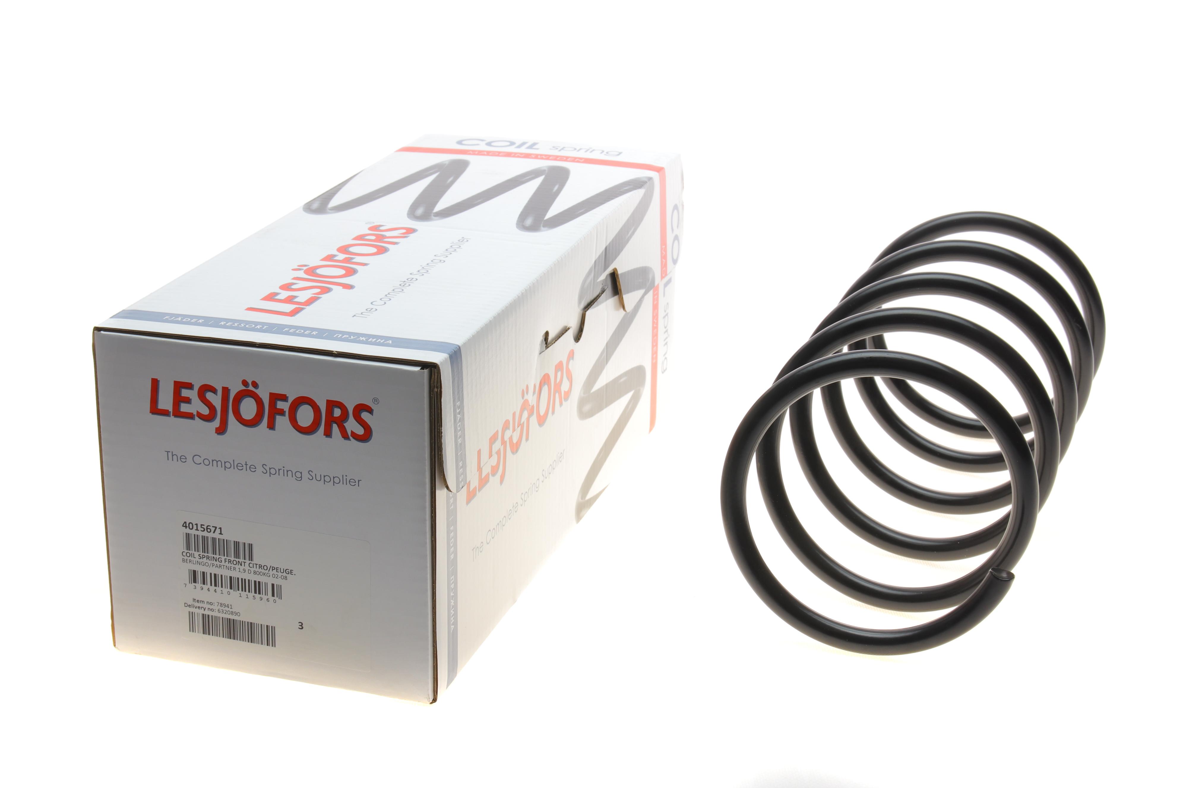 Пружина (передня) Citroen Berlingo/Peugeot Partner 1.9D 02-15 (фургон/микроавт) (-AC) (нагр.800кг)