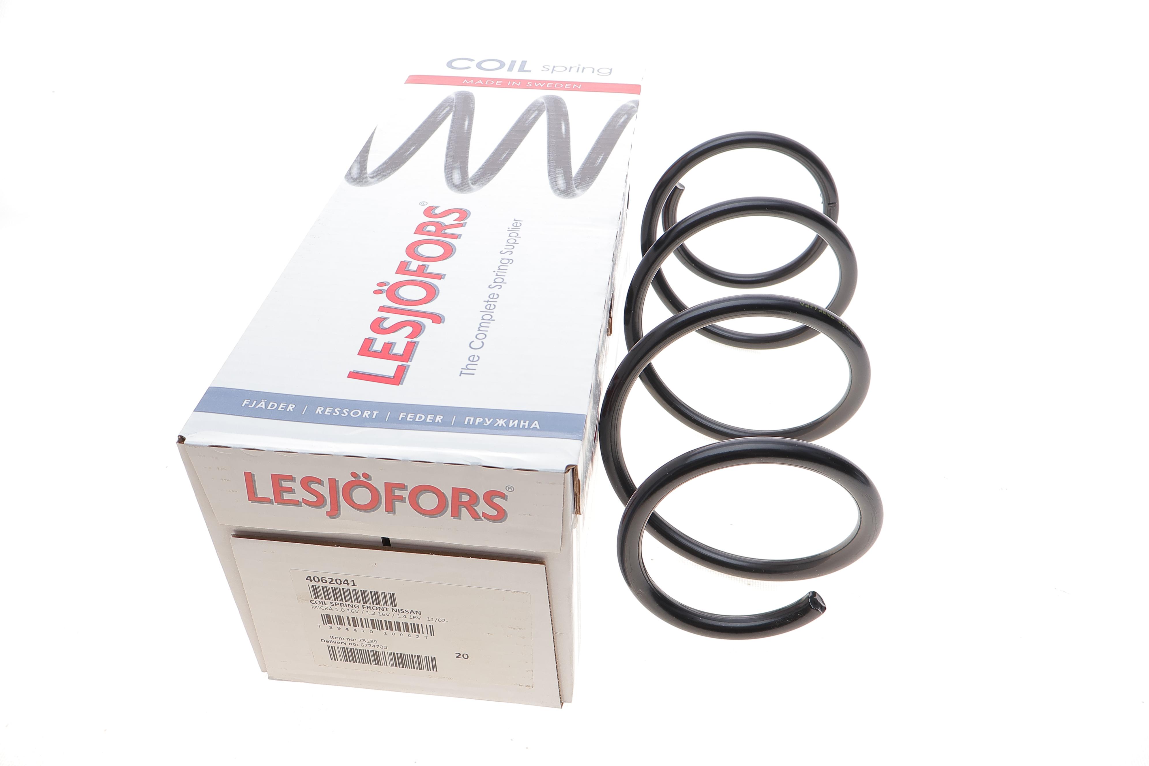 Пружина (передня) Nissan Micra III 1.0 16V/1.2 16V/1.4 16V 03-10 (нах.зад.частина)