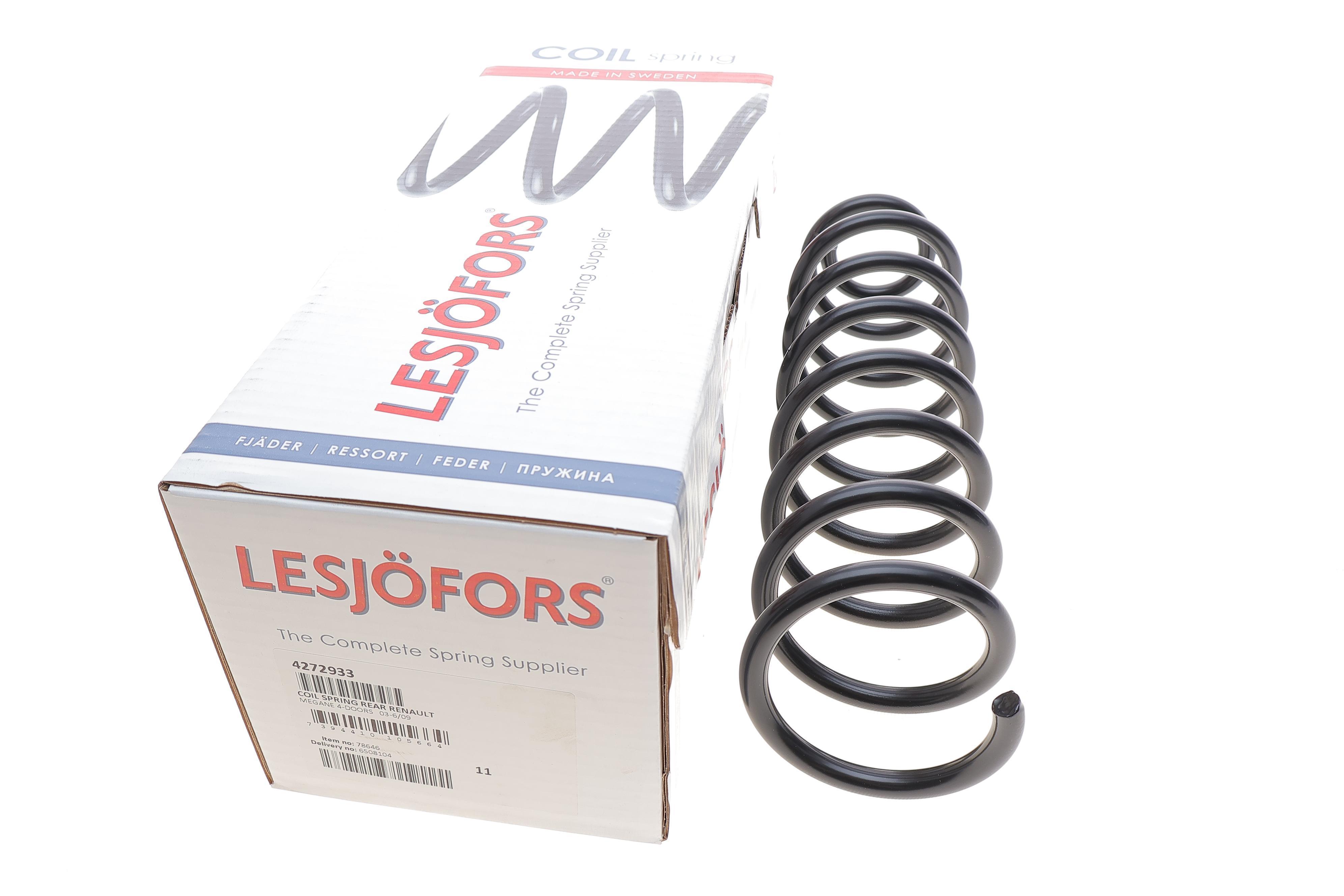 Пружина (задня) Renault Megane II 1.4-2.0/1.5dCi/1.9dCi 03- (седан)