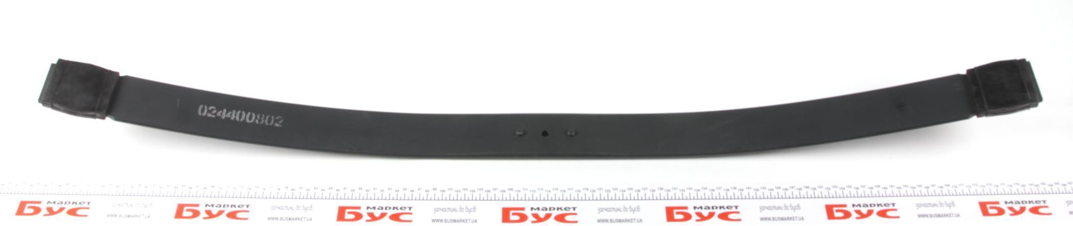 Ресора задня підкорінна MB Sprinter 408-416/VW LT 46 (70x655x655) 15mm (з гумкою)