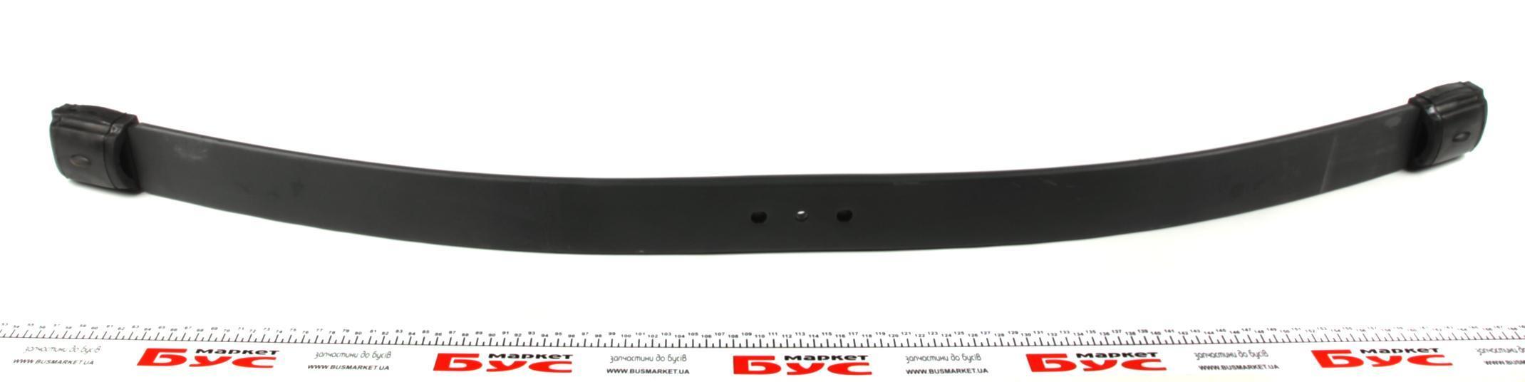 Ресора задня підкорінна MB Sprinter 408-416/VW LT 46 (70x655x655) 15mm (з гумкою)