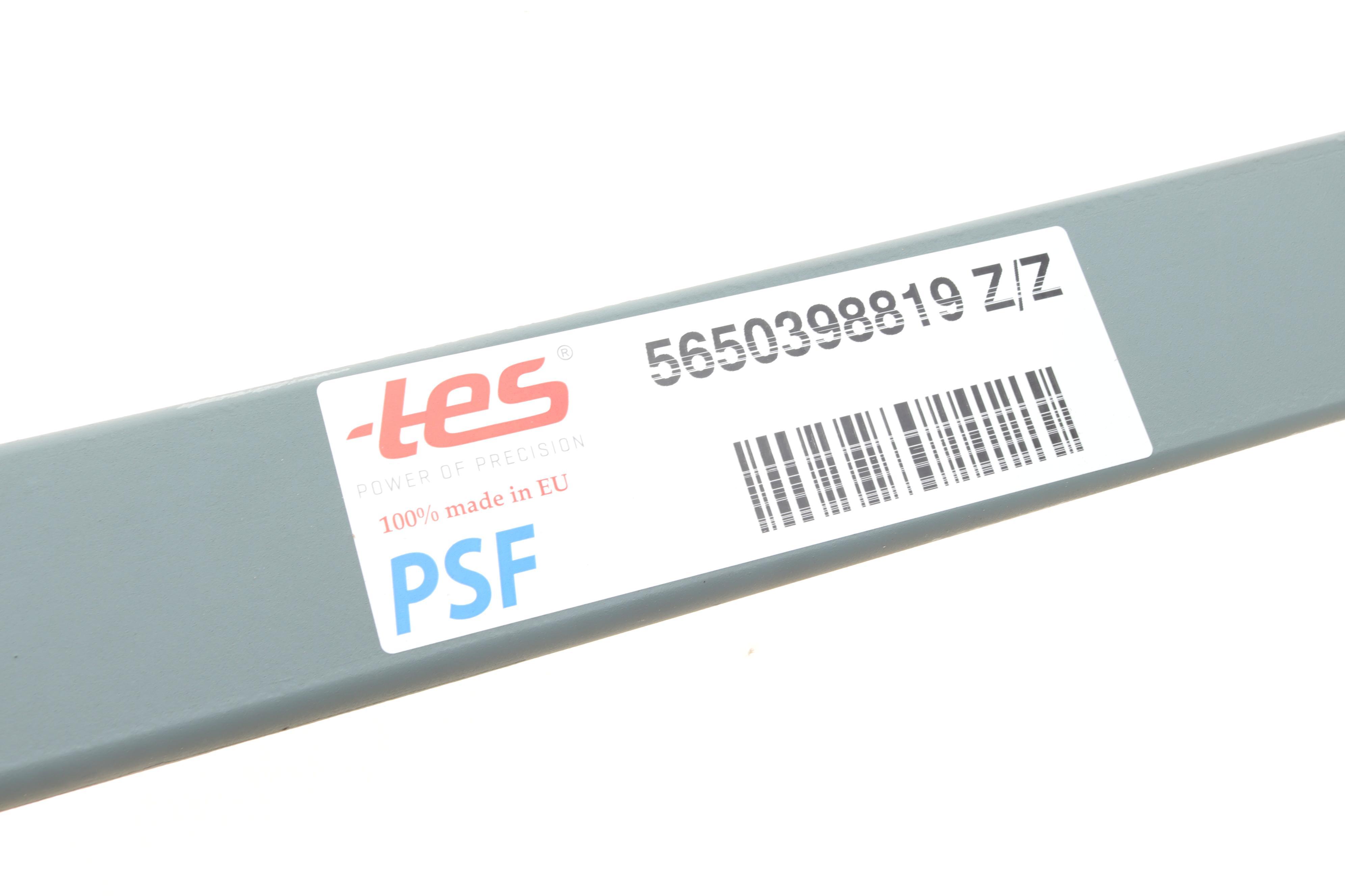 Ресора задня підкорінна Ford Transit V184 00-06 (під однолистову) (60/600/600) (18mm)