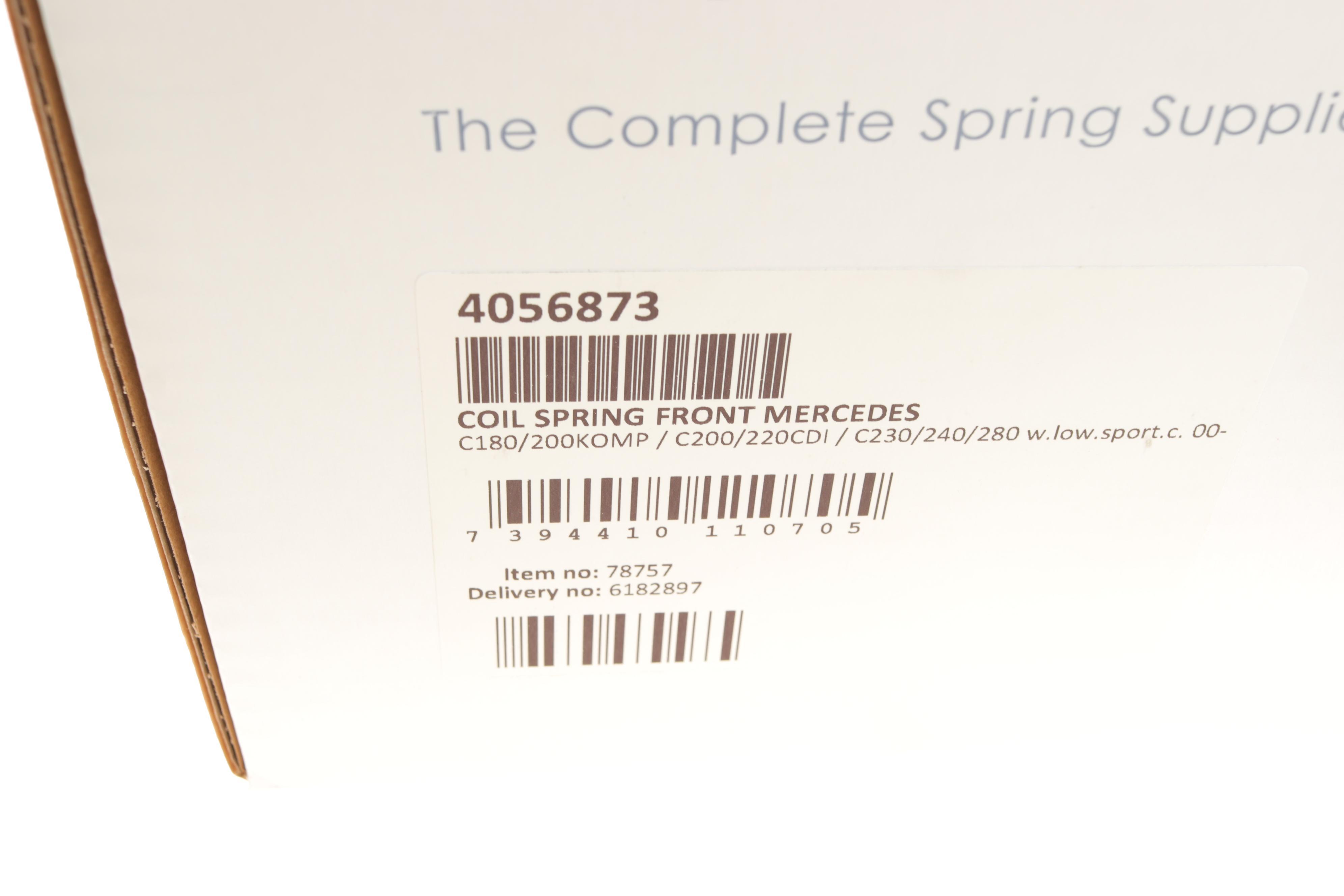 Пружина (передня) MB C-class (W204) C180-C280/C200-C220CDI 00-08 (седан/унив/купе) (спорт ход.ч.)