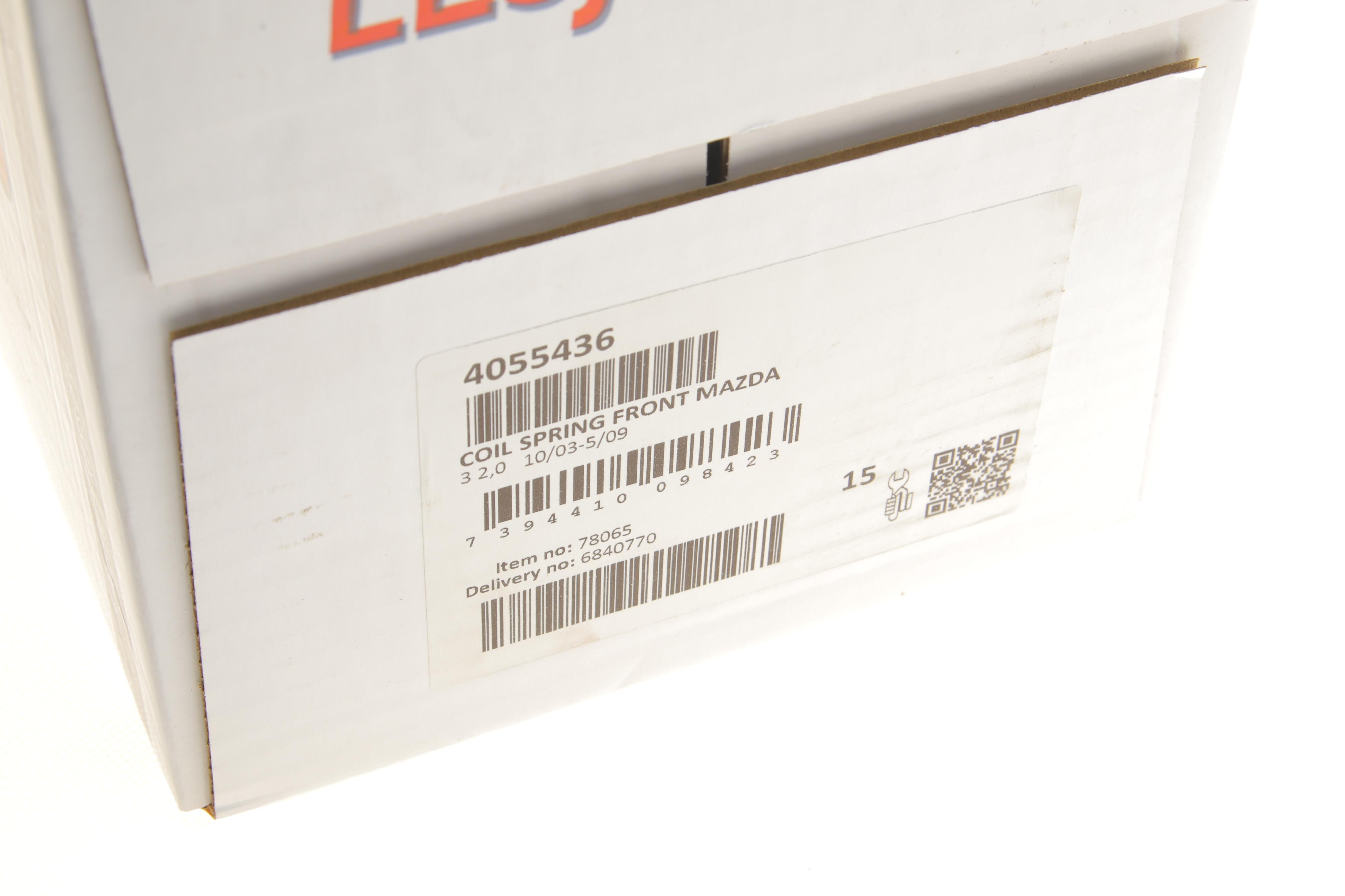 Пружина (передня) Mazda 3 2.0 03-09 (седан/нах.зад.частина)