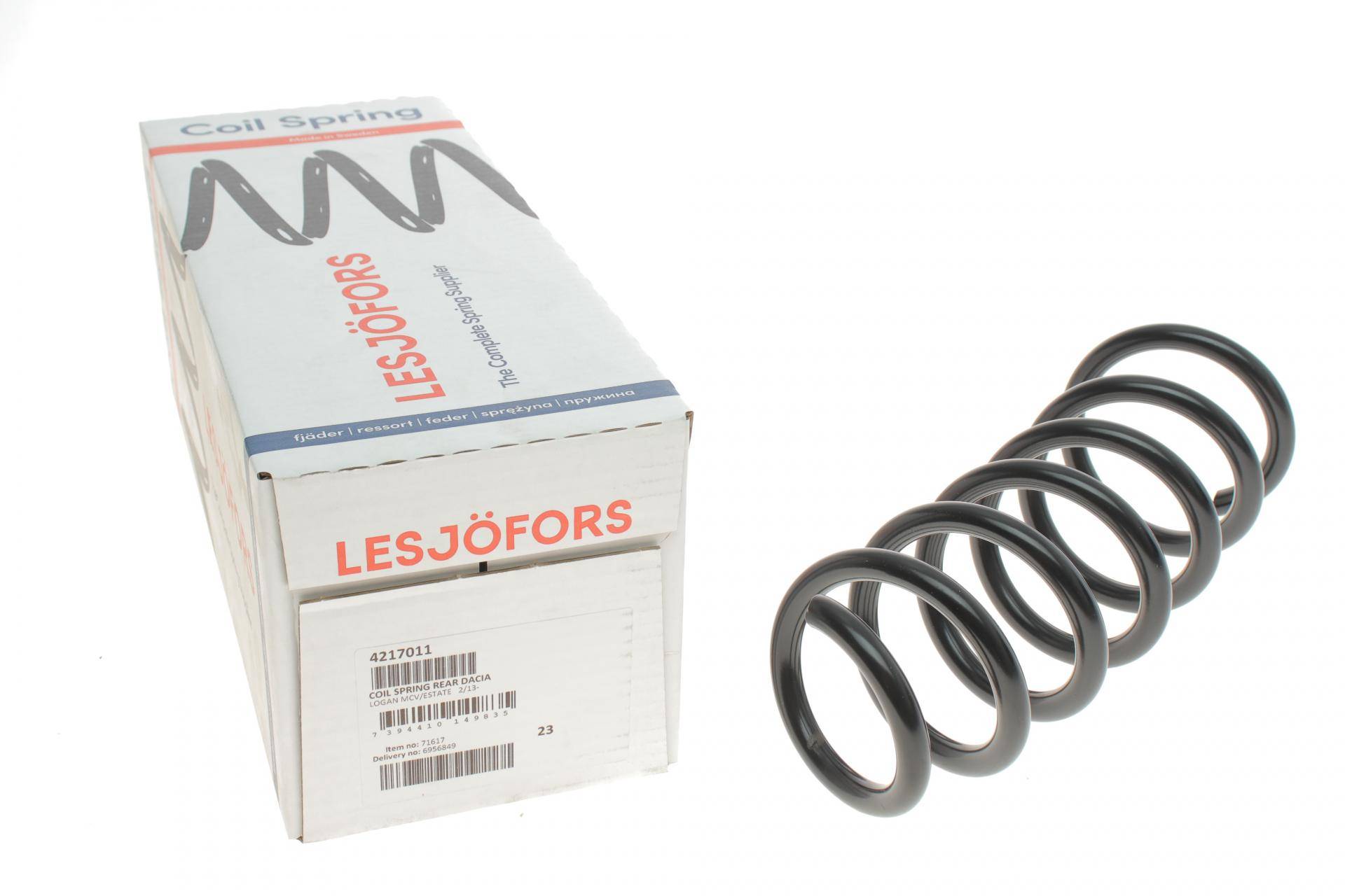 Пружина (задня) Dacia Logan MCV II TCe 90 13- (універсал)