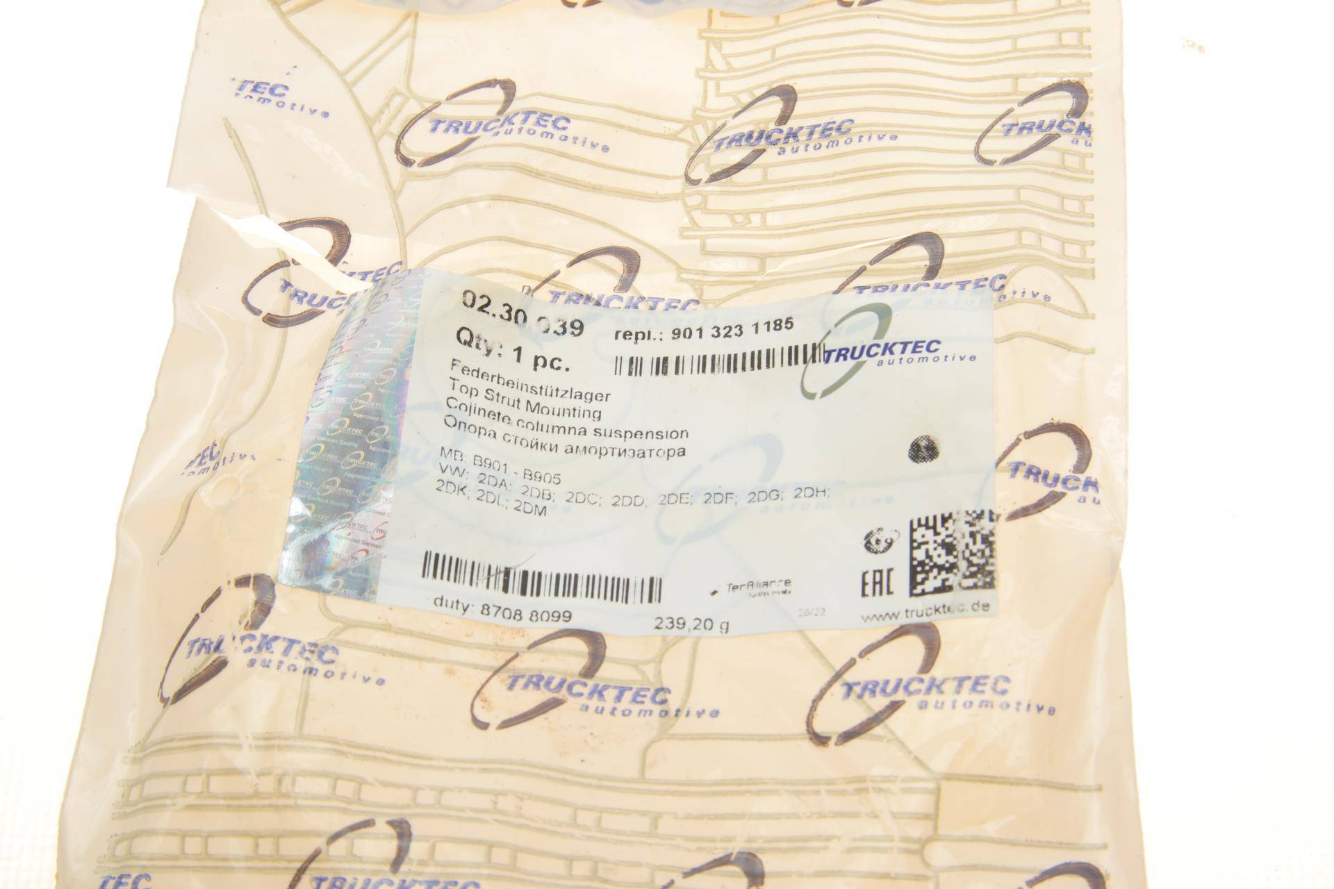 Подушка амортизатора (переднього) MB Sprinter/VW LT 96-06 (нижня)