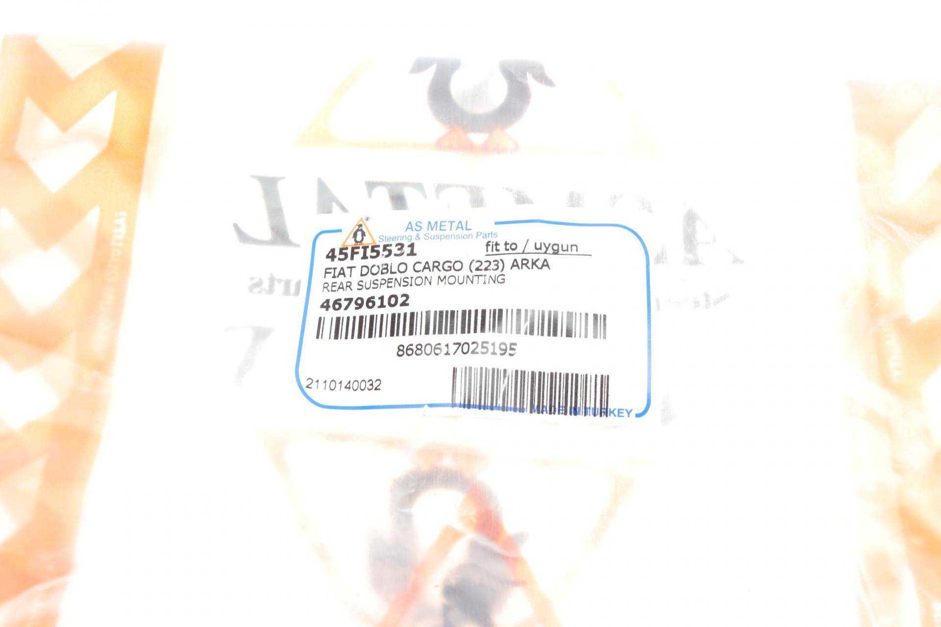 Відбійник ресори (задньої) Fiat Doblo 1.2-1.6/1.9JTD 01-