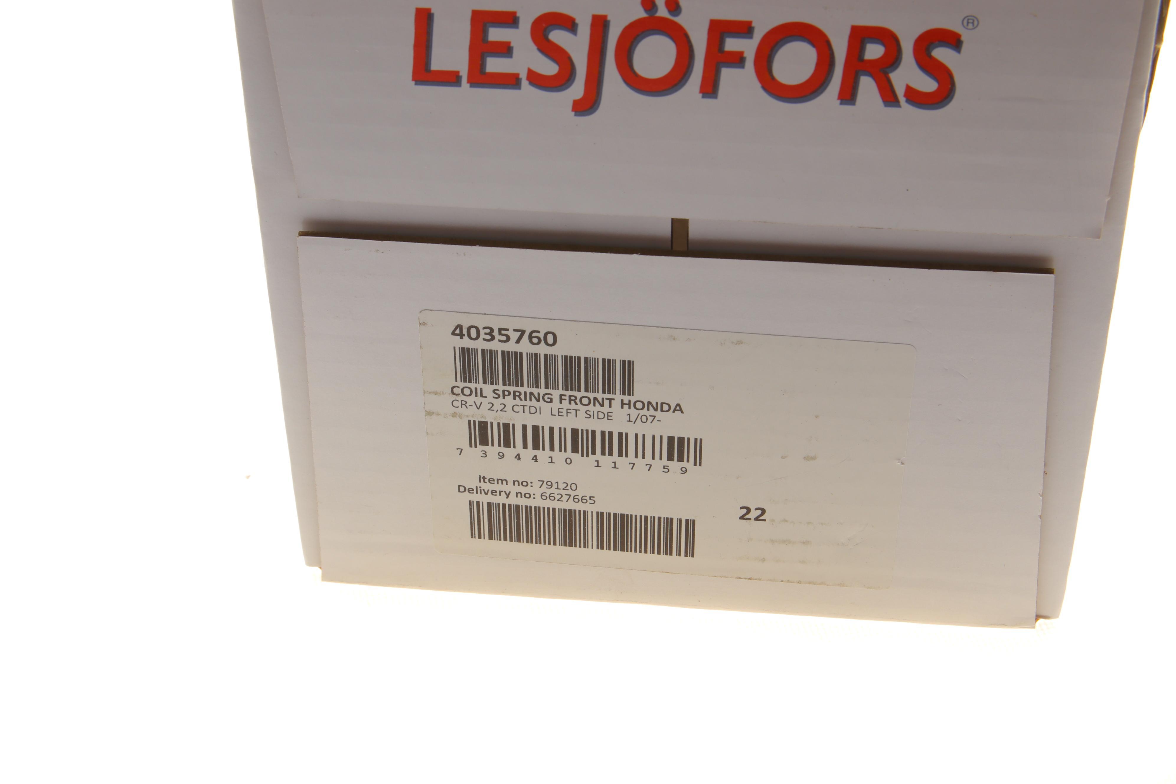 Пружина (передня) Honda CR-V 2.2 i-CTDi/i-DTEC 07- (L) (SUV)