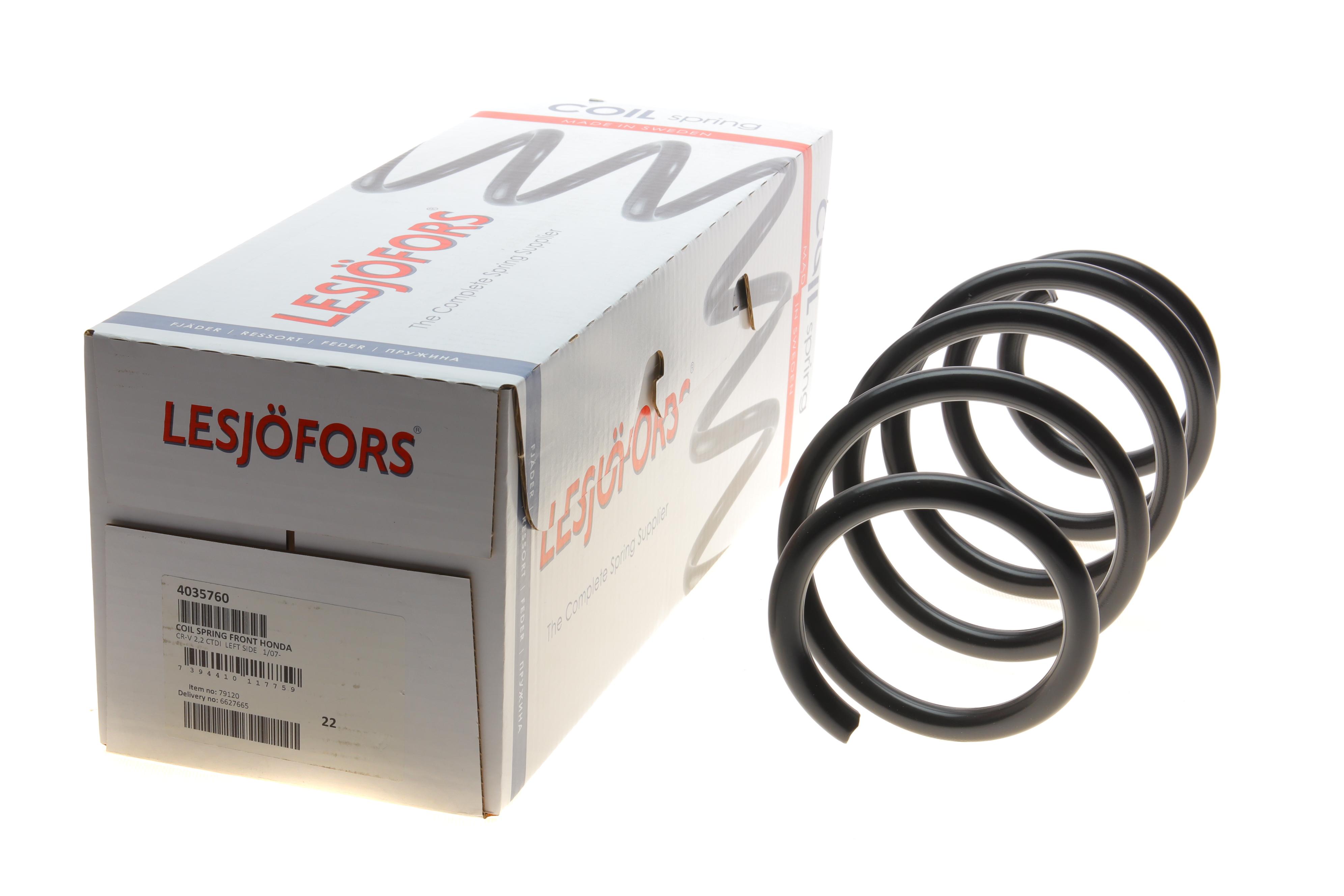 Пружина (передня) Honda CR-V 2.2 i-CTDi/i-DTEC 07- (L) (SUV)