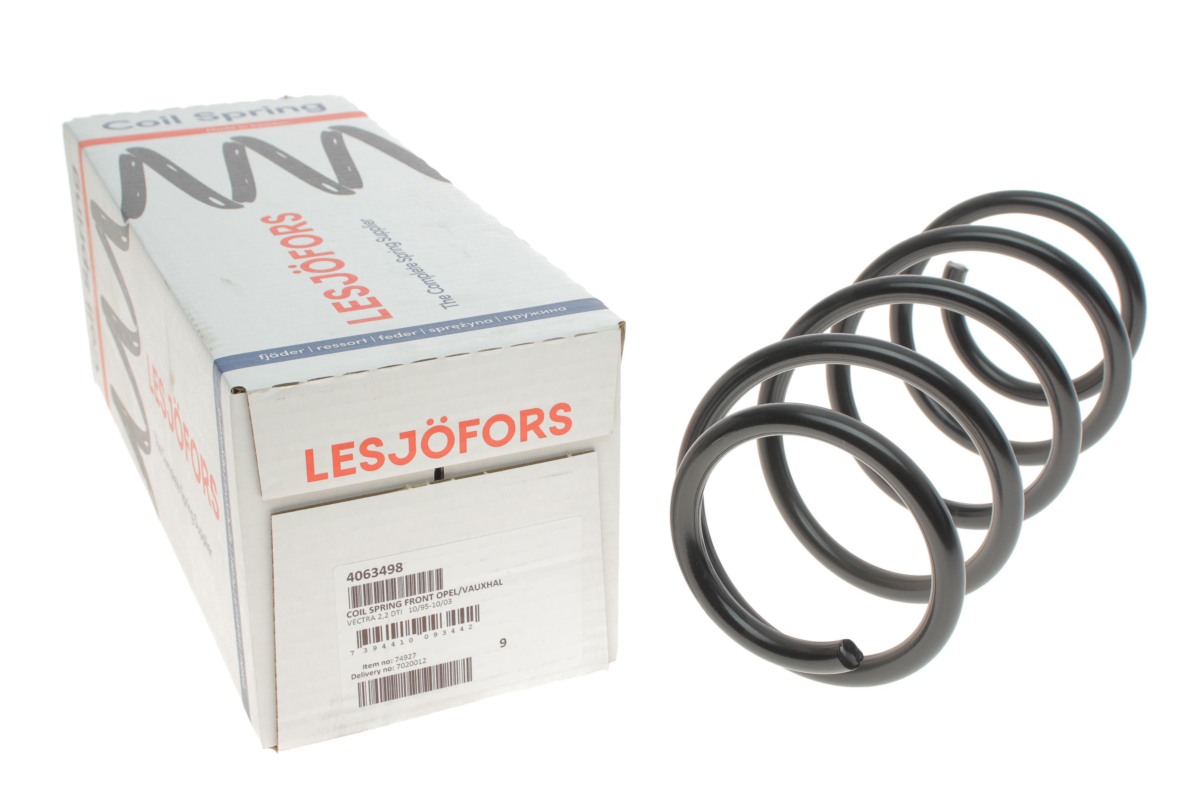 Пружина (передня) Opel Vectra B 2.2DTI 16V 00-03 (седан/універсал/накл.зад.ч)