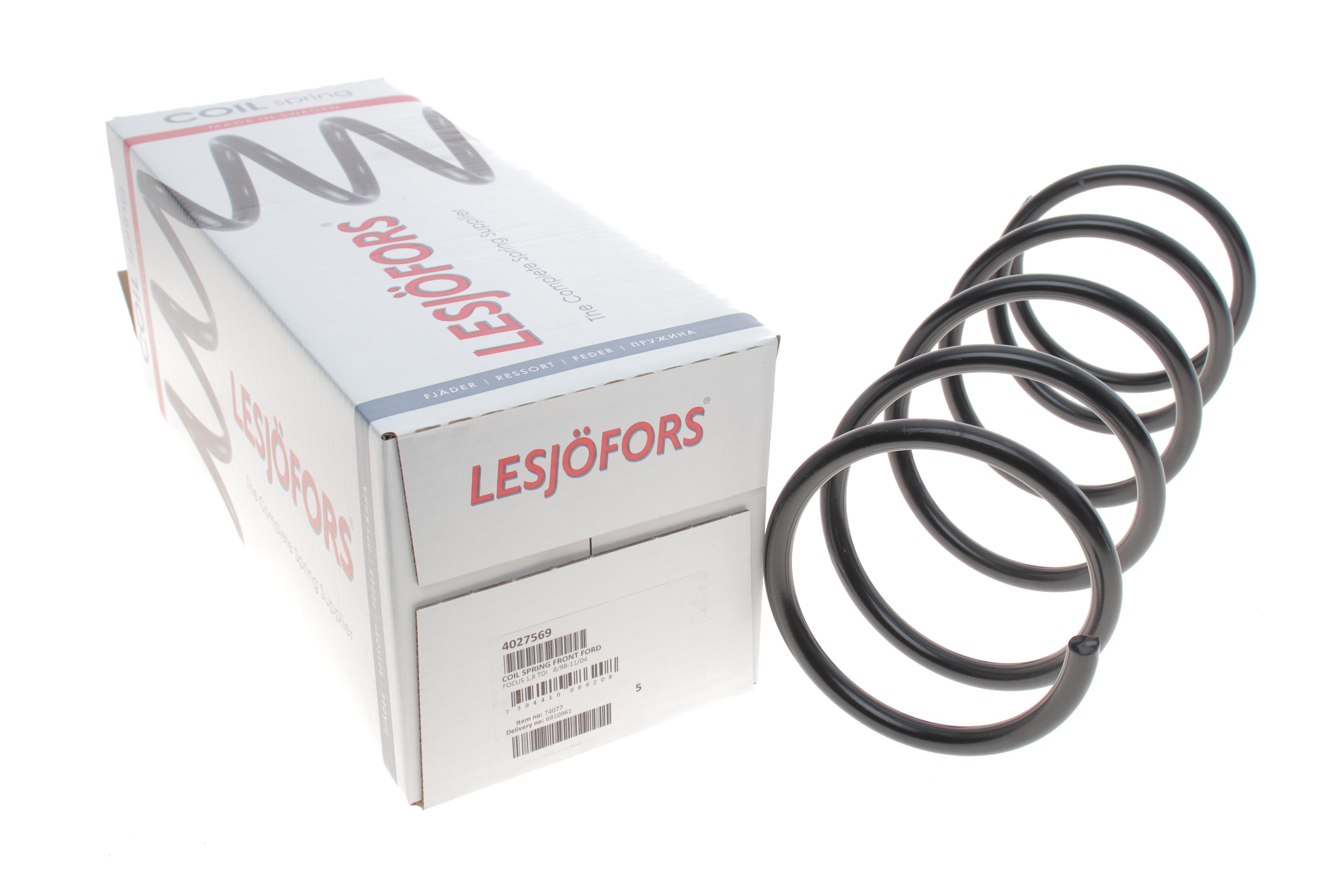 Пружина (передня) Ford Focus 1.8TDCi/TDDi/DI/Turbo DI 98-05 (седан/універсал/нах.зад.частина/фургон)
