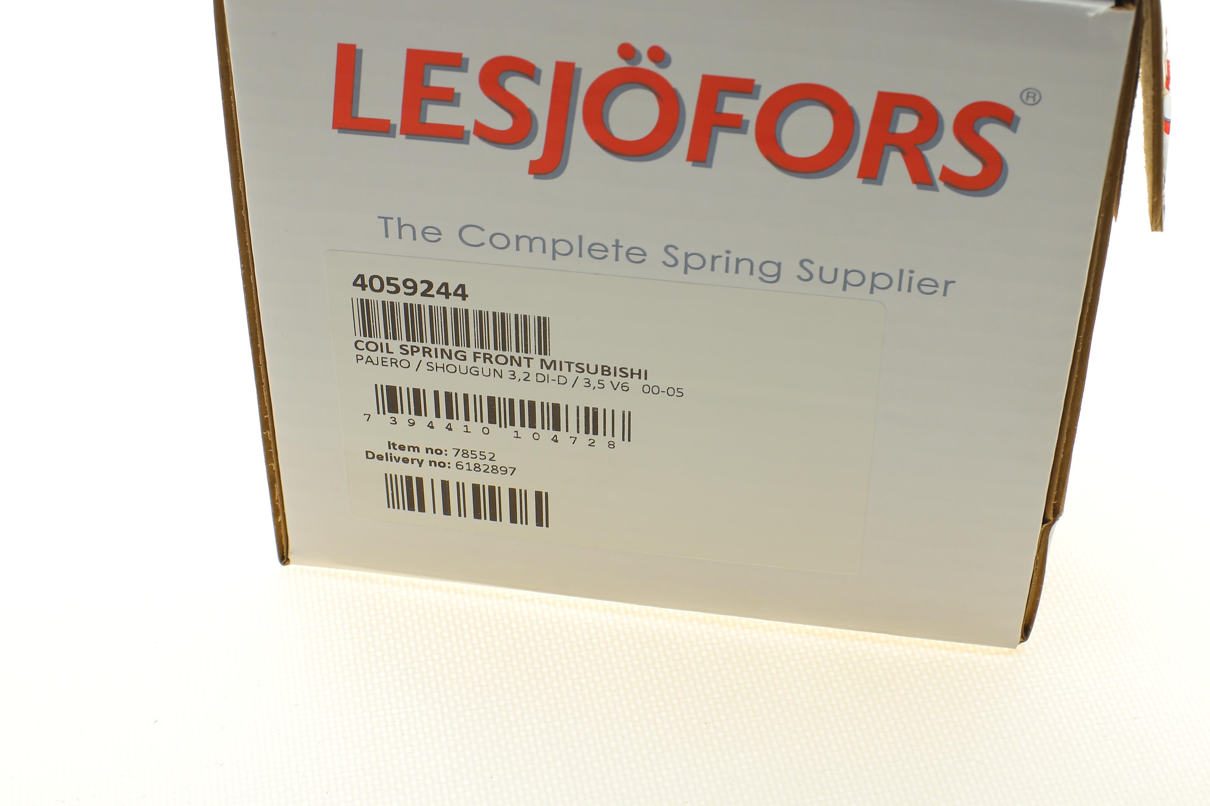 Пружина (передня) Mitsubishi Pajero III 3.2DI-D/3.5/3.5 V6 GDI 00-06 (всюдихід закр./відкр.)