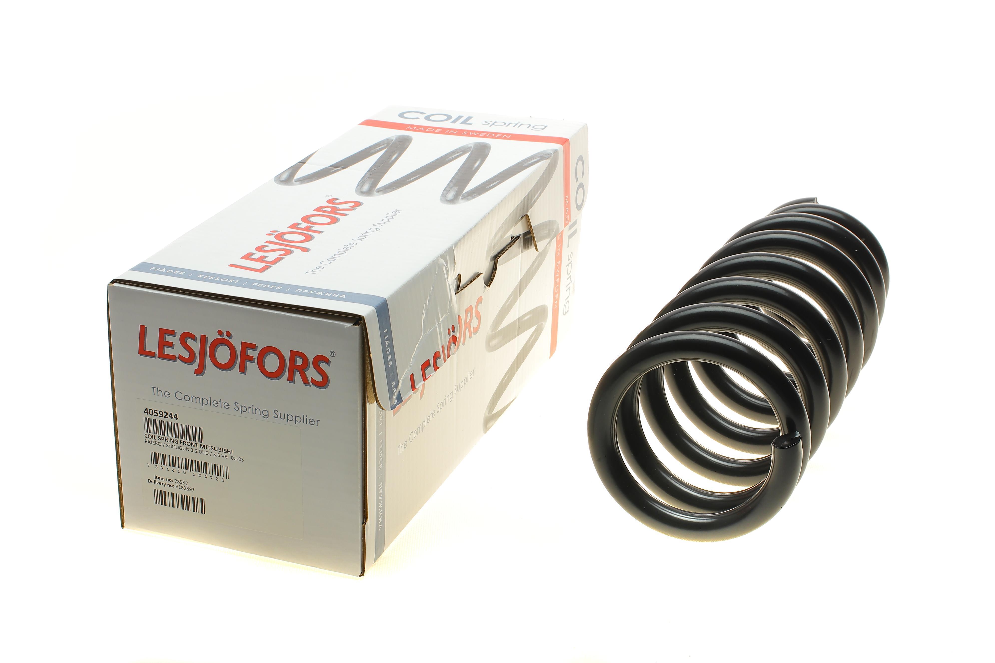 Пружина (передня) Mitsubishi Pajero III 3.2DI-D/3.5/3.5 V6 GDI 00-06 (всюдихід закр./відкр.)