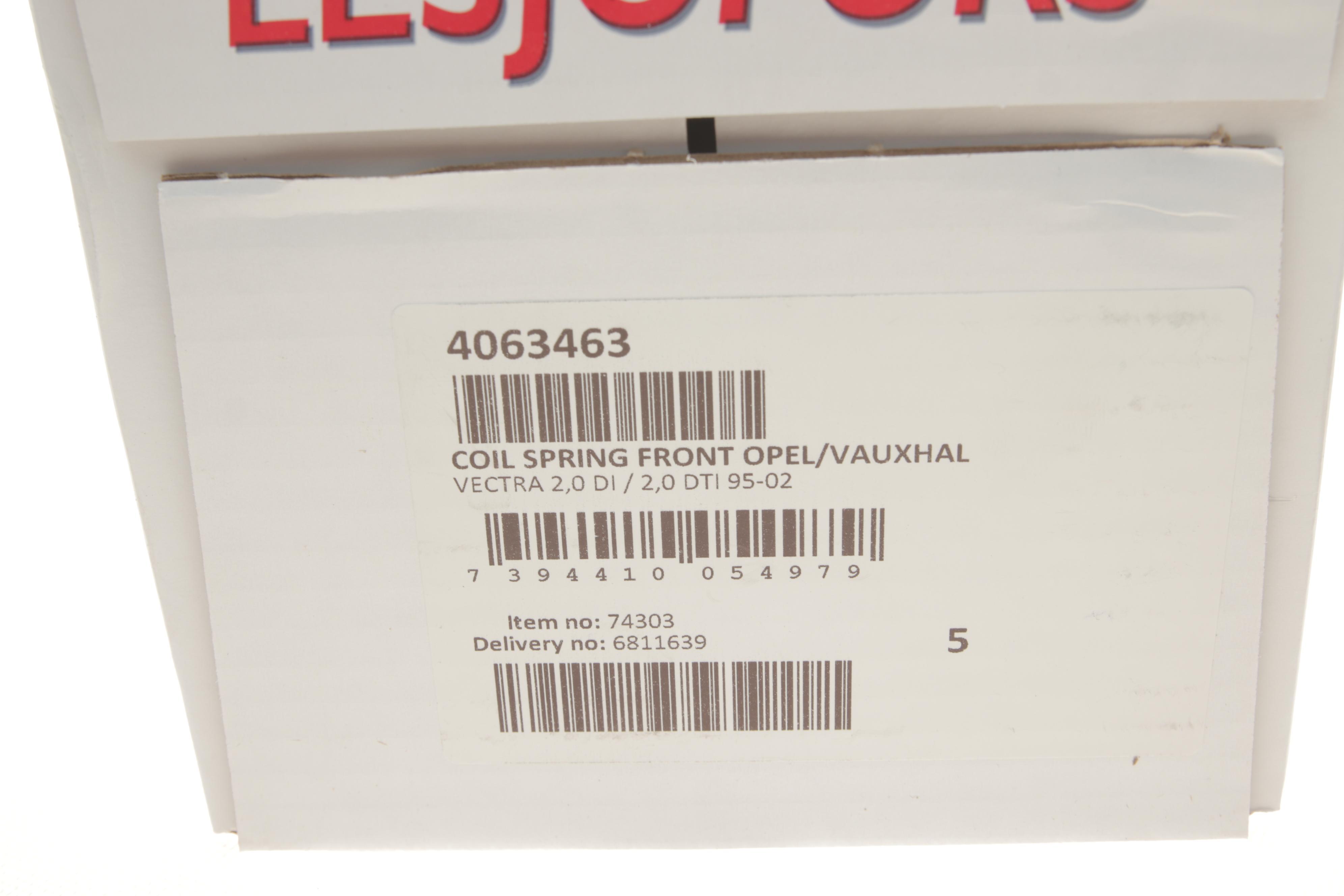 Пружина (передня) Opel Vectra B 2.0DI/DTI 16V 96-03 (седан/накл.зад.ч./універсал)