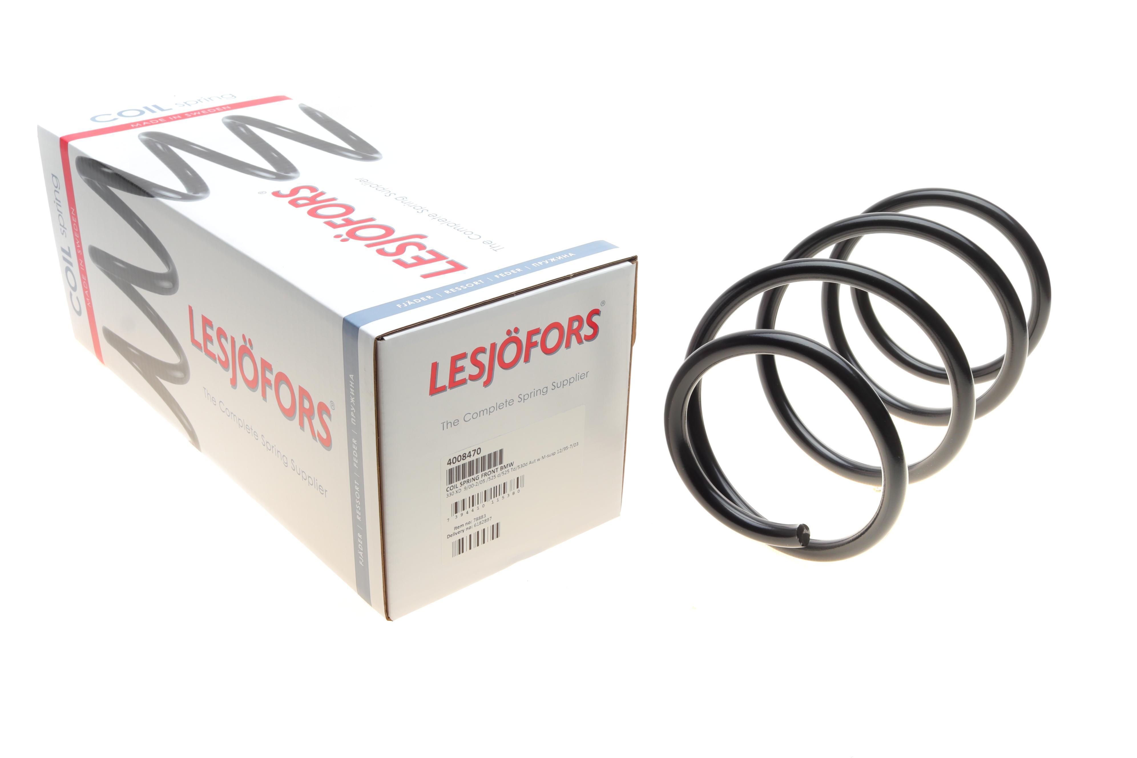 Пружина (передня) BMW 3 (E46) 330xd 00-05 (без спор.х.ч)/5 (E39) 525d/td/tds/530d 96-03 (ун/седан)