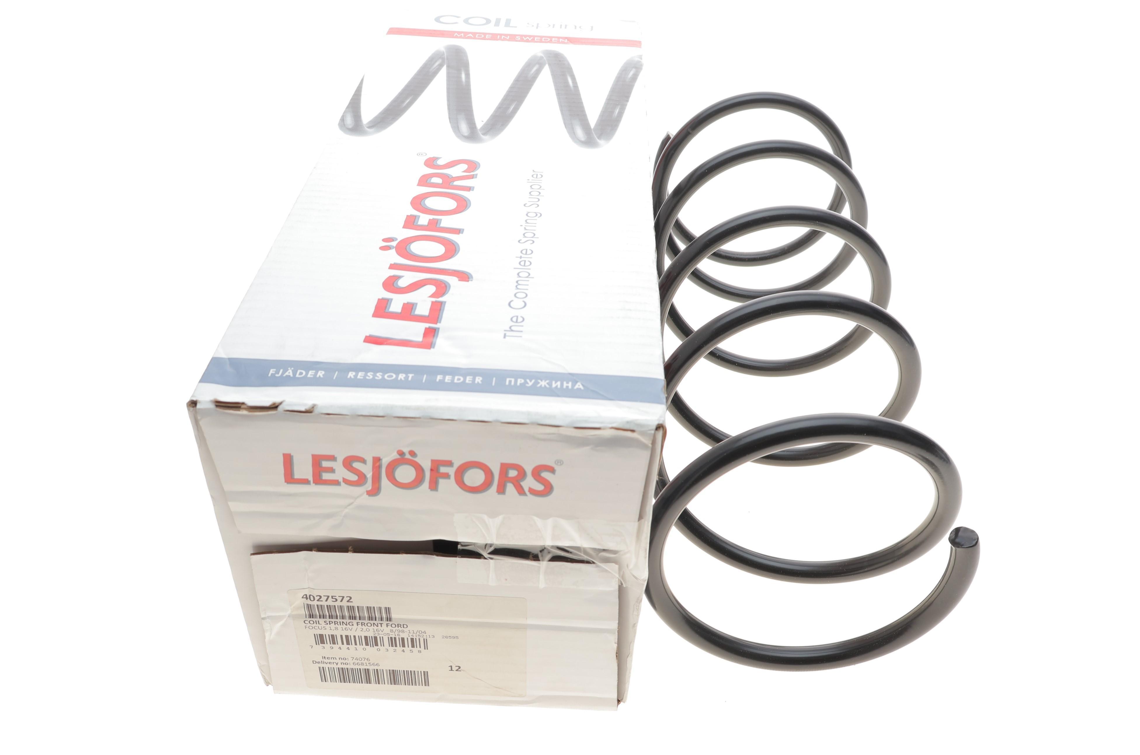 Пружина (передня) Ford Focus 1.8 16V/2.0 16V 98-05 (седан/універсал/нах.зад.частина/фургон)