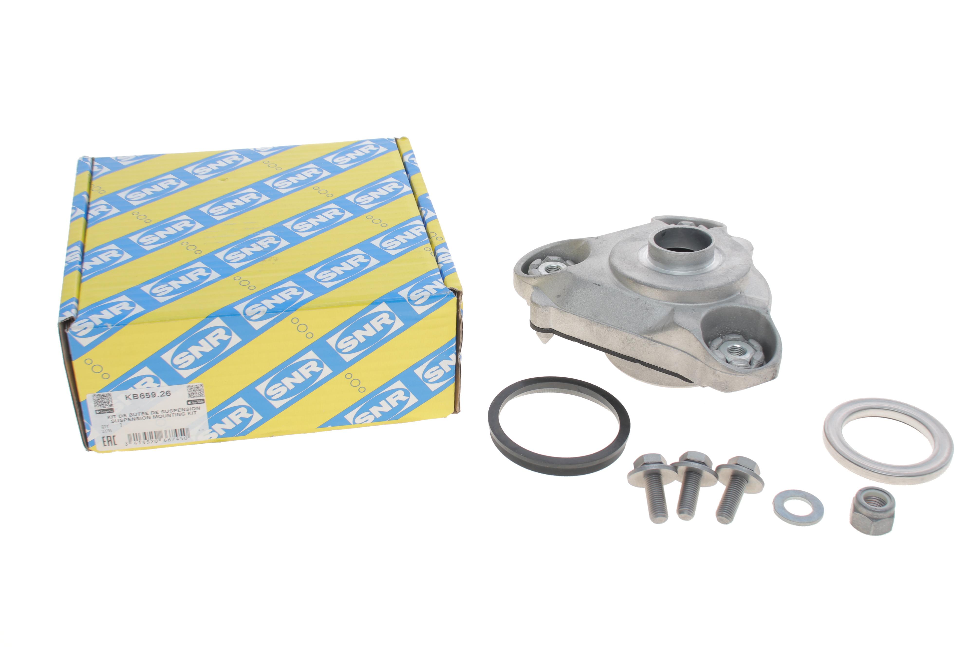 Подушка амортизатора (переднього) + підшипник Fiat Ducato 06- (L)