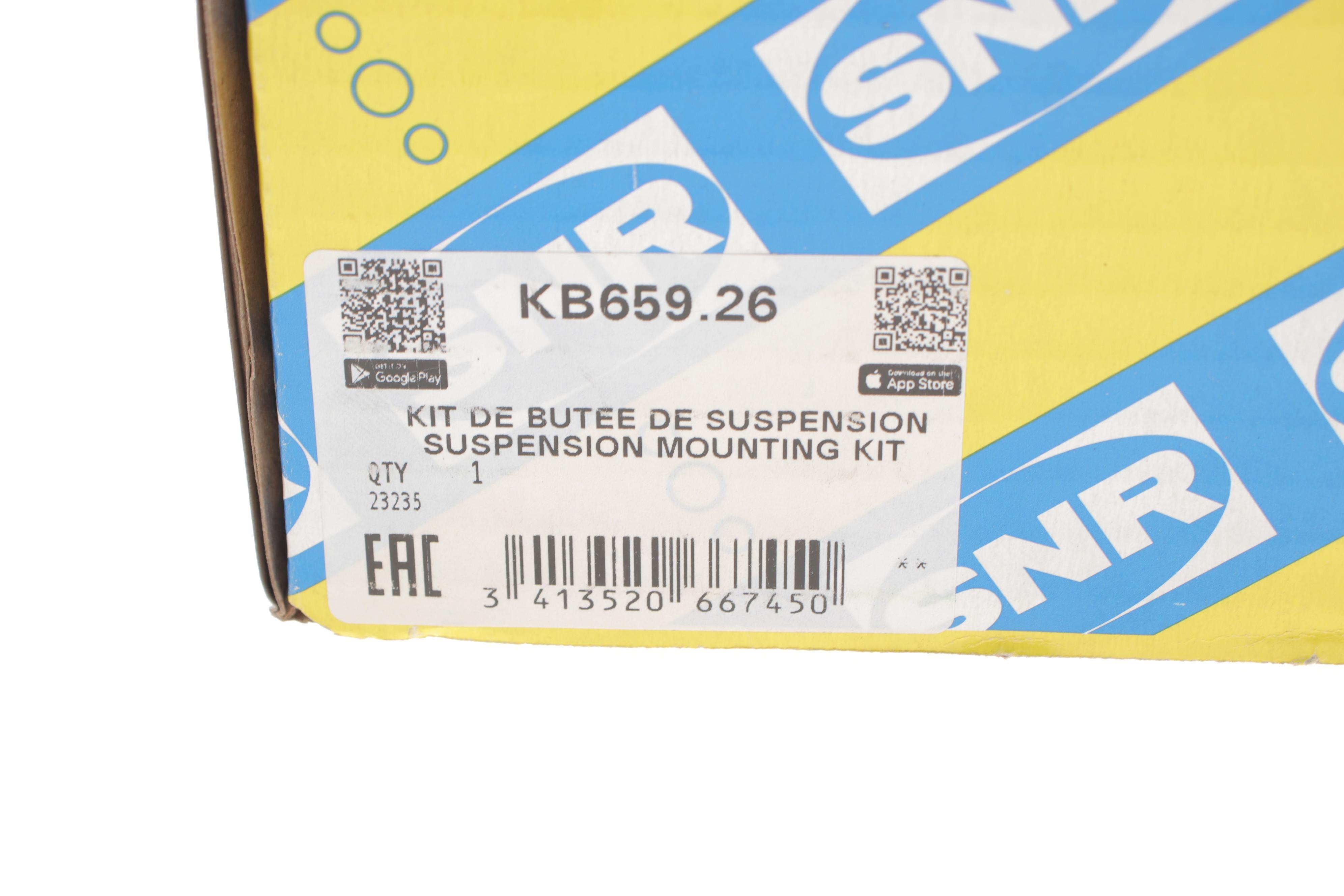 Подушка амортизатора (переднього) + підшипник Fiat Ducato 06- (L)