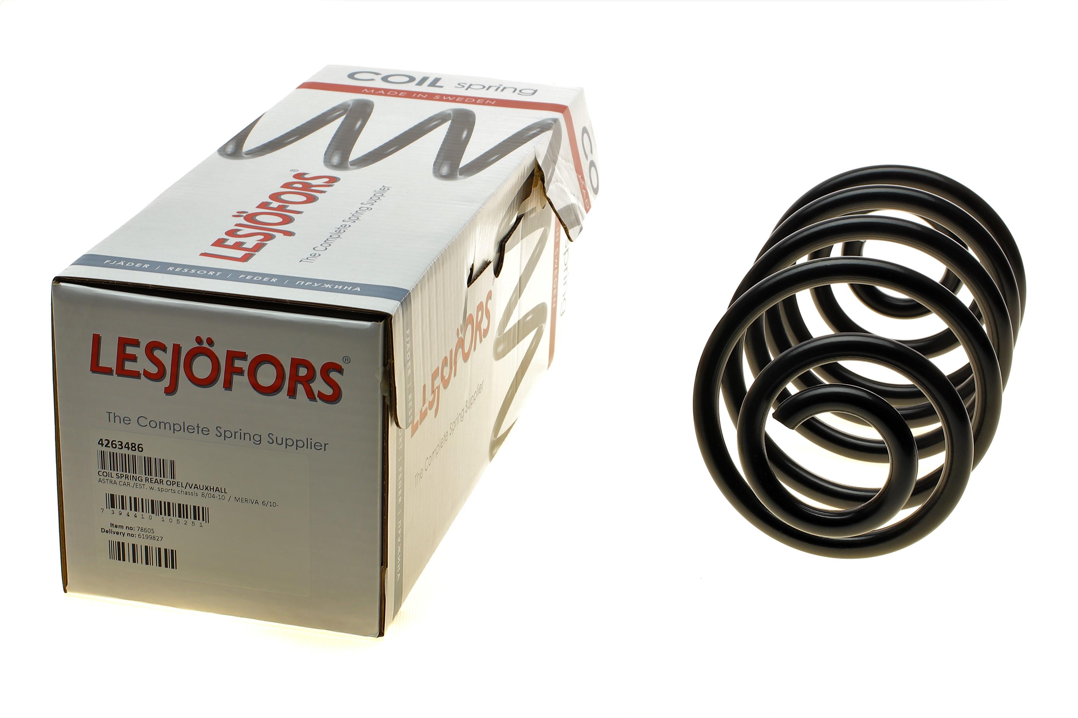 Пружина (задня) Opel Astra H/Meriva 1.3-1.9CDTI/1.4-1.8/2.0Turbo 04- (вэн/унив.) (з пост.d)