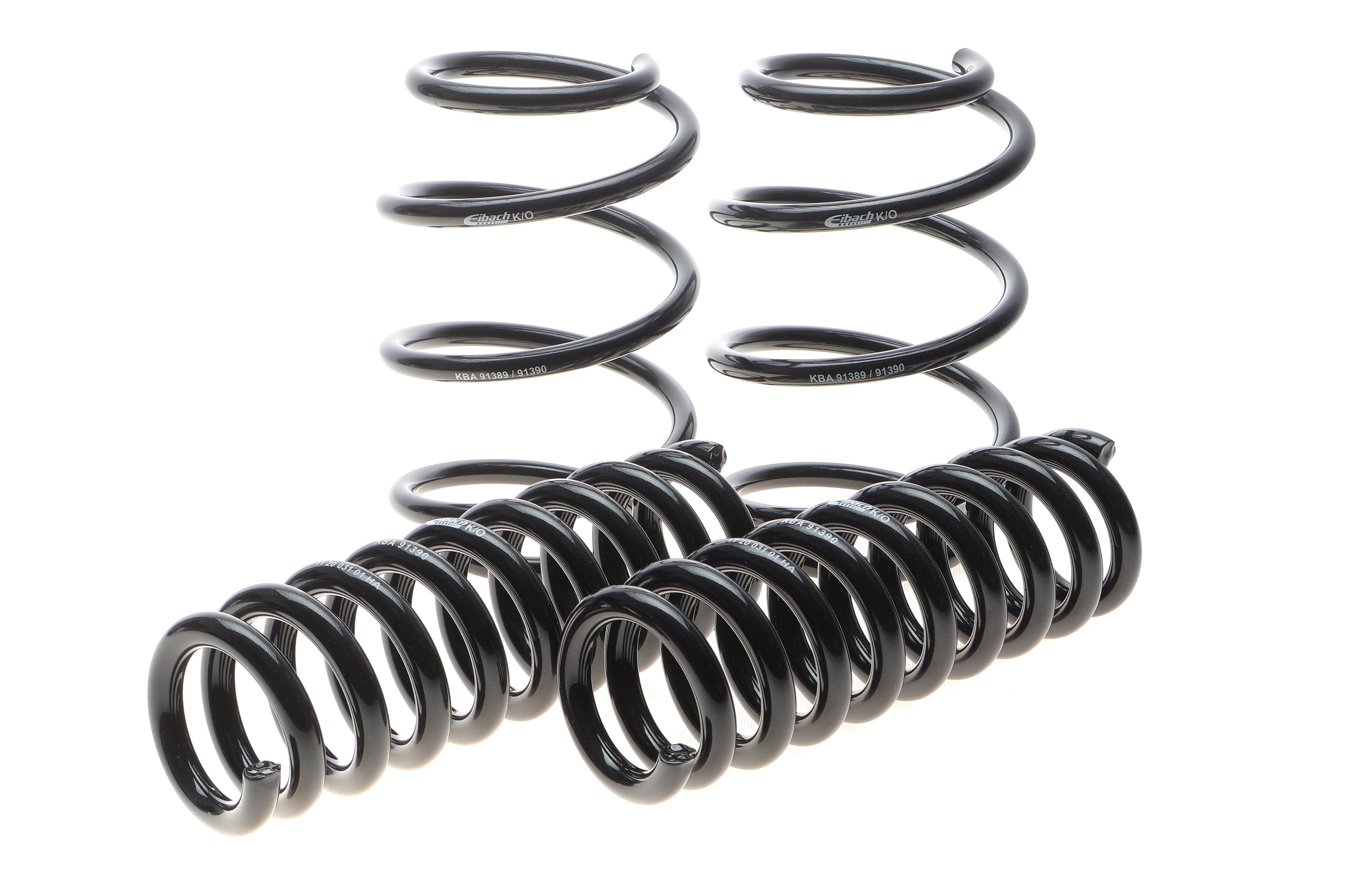 Комплект пружин (Pro-Kit) BMW 3 (F30/F80)/4 (F32/F82) 11- (4 шт.) (навантаження передньої осі 1020 кг)