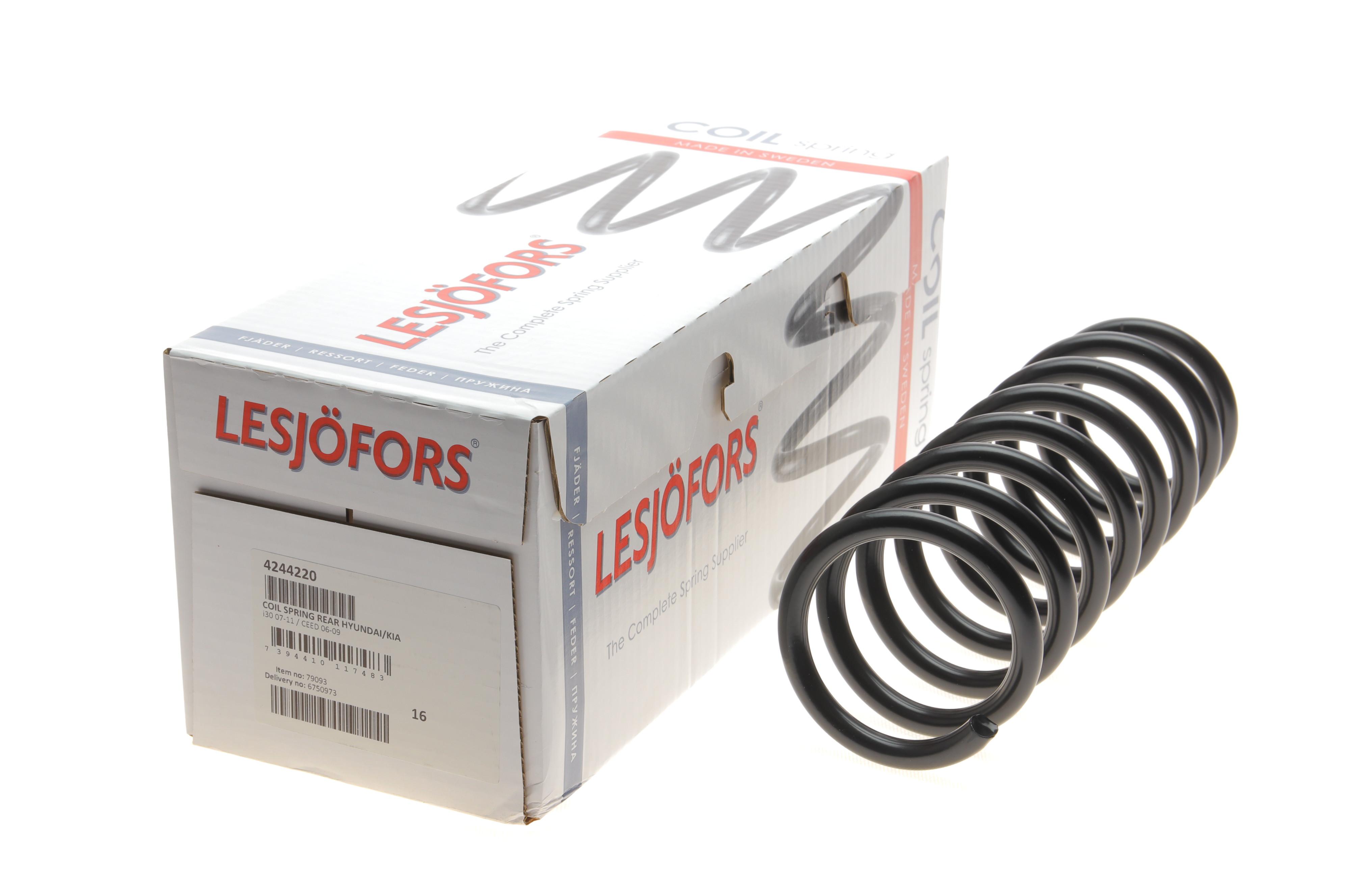 Пружина (задня) Hyundai i30 1.4-1.6/1.6CRDi/2.0 07-11/Kia Ceed 1.4-1.6/1.6CRDi/2.0 06-09 (накл.з.ч)