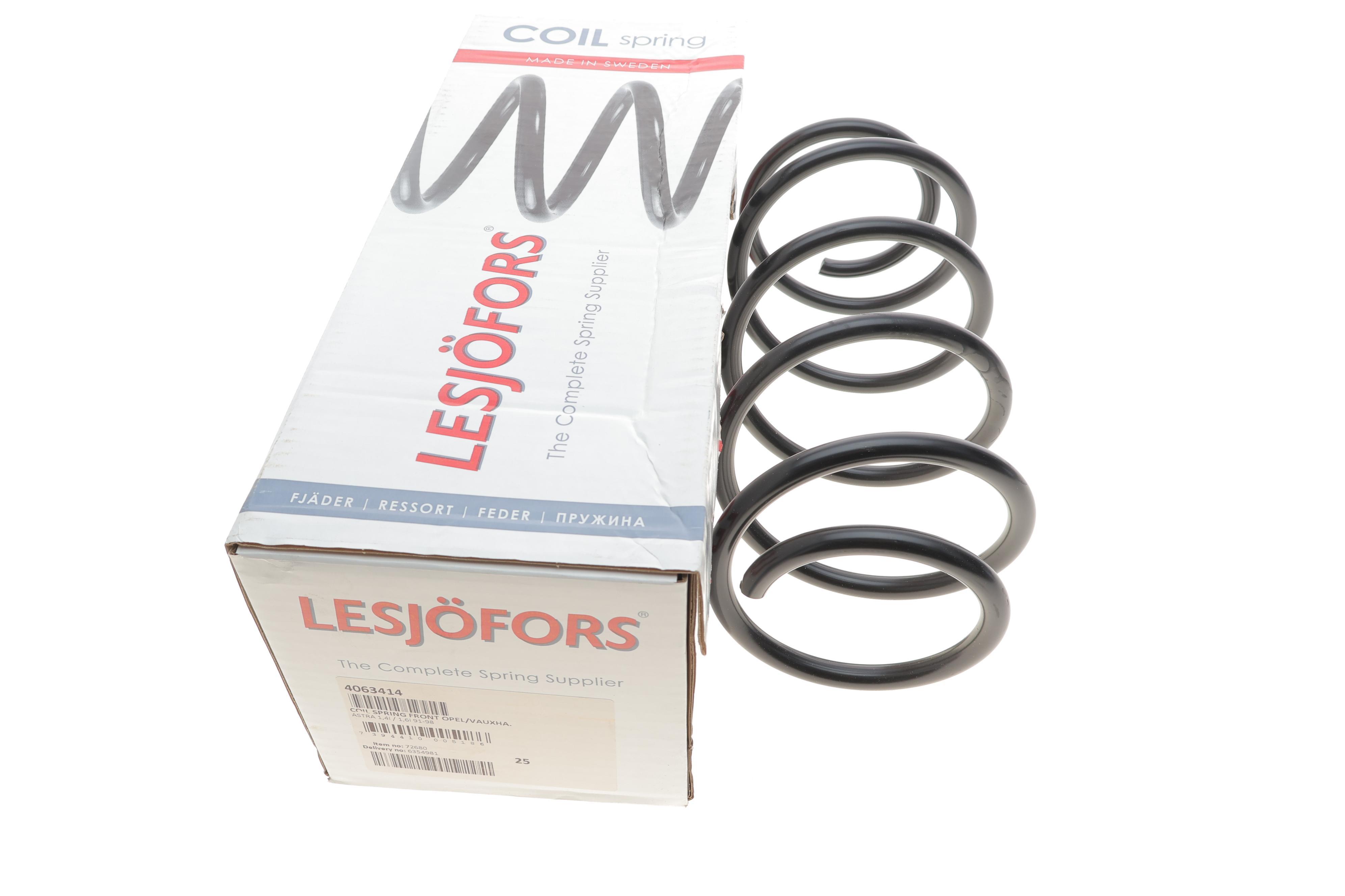 Пружина (передня) Opel Astra F 1.4-1.6/i/Si/i 16V 91-05 (седан/універсал/нах.зад.частина/фургон)