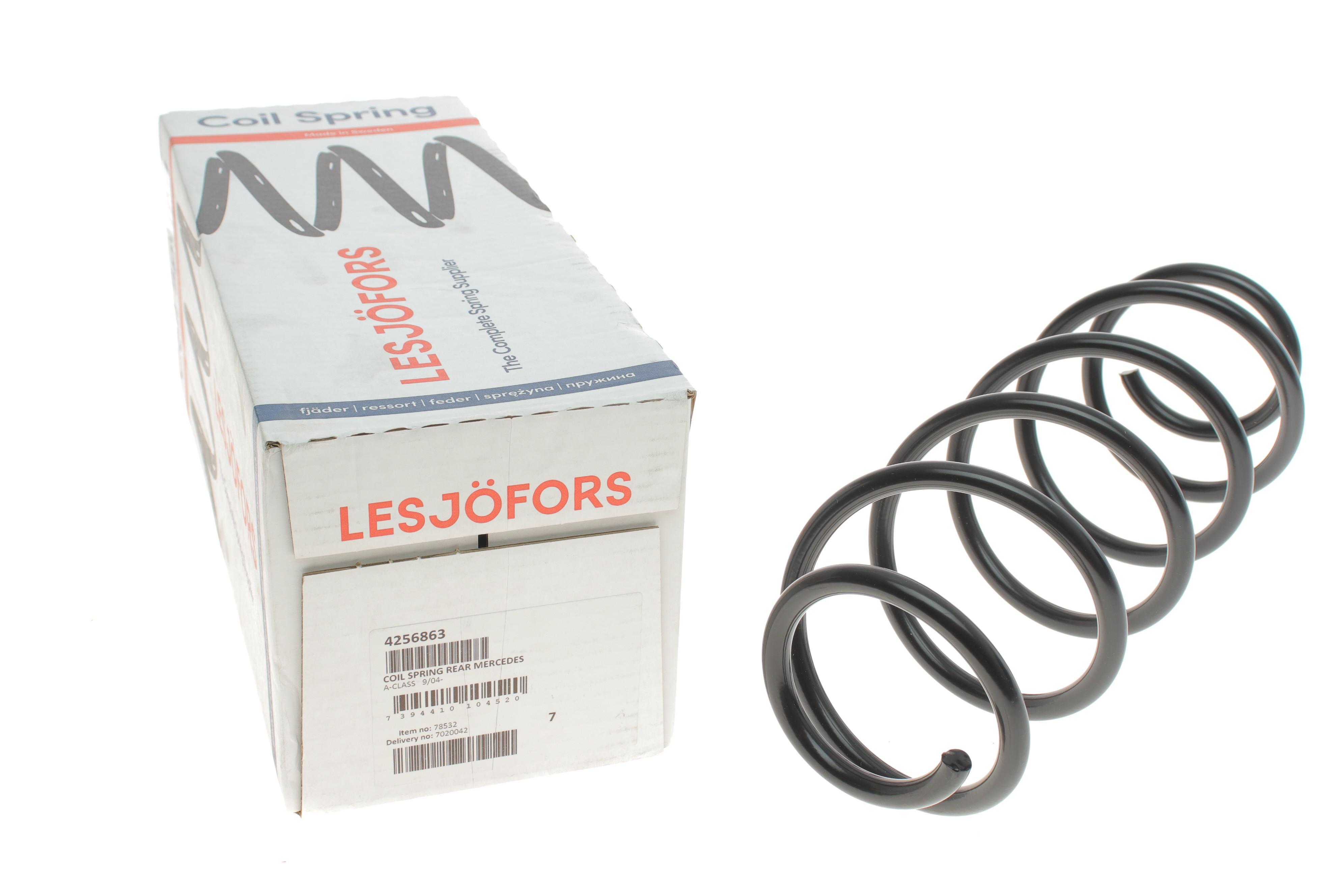 Пружина (задня) MB A-class (W169) A150/A160/A170/A180/A200/CDI 04-12 (накл.зад.ч.)(без спорт.ход.ч)